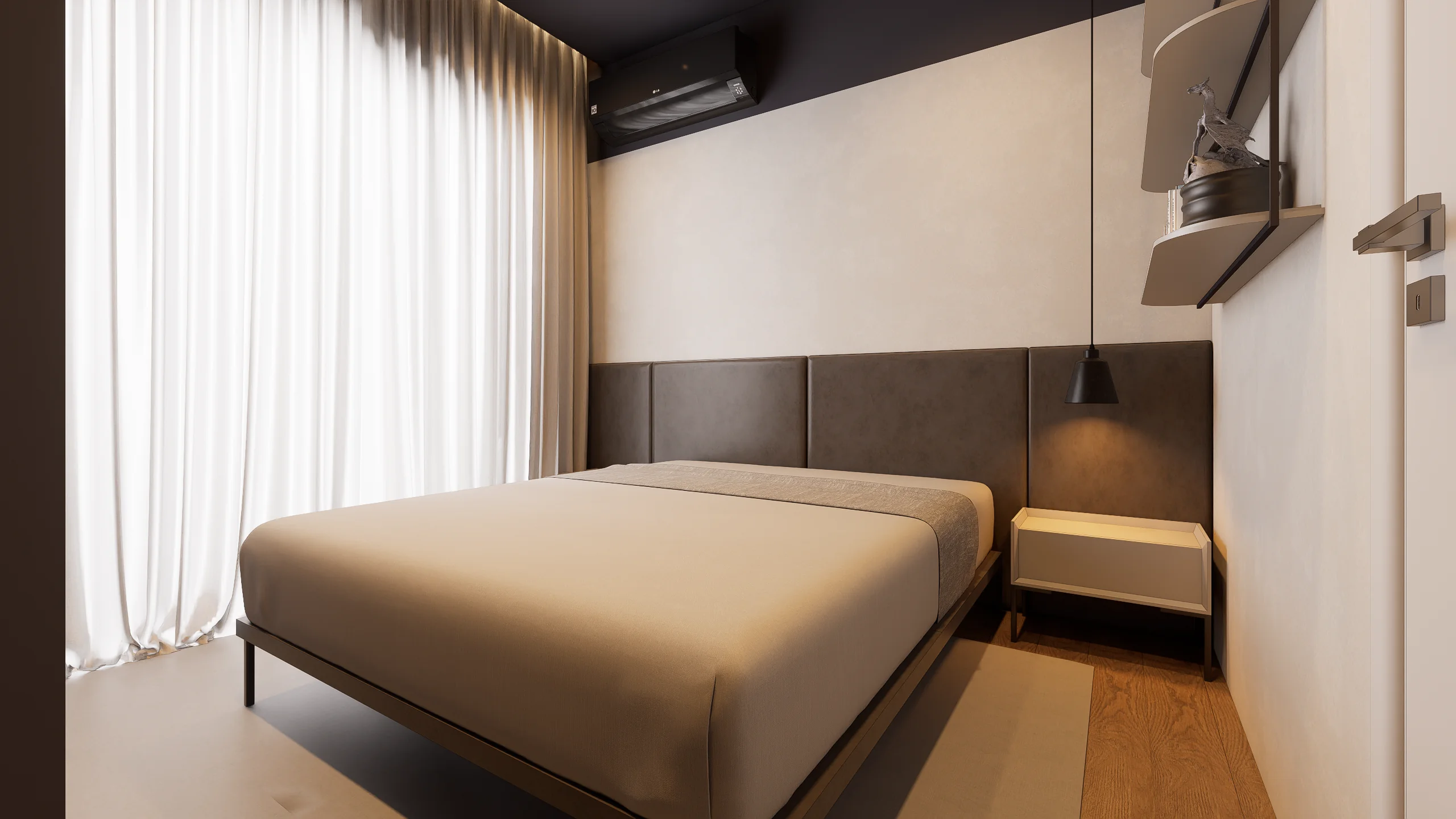 Interiores Casa Refúgio — render 22