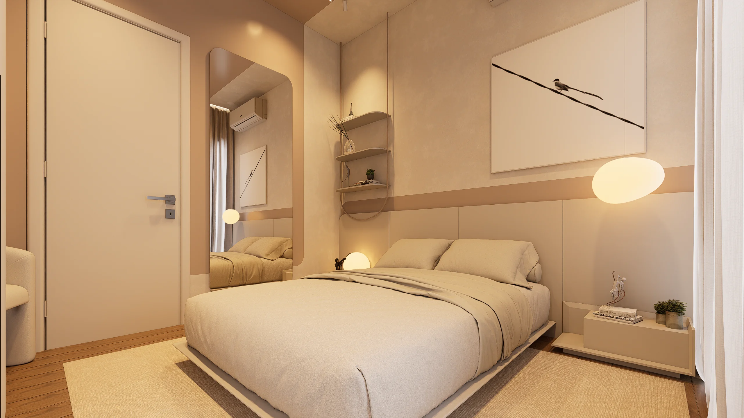 Interiores Casa Refúgio — render 25