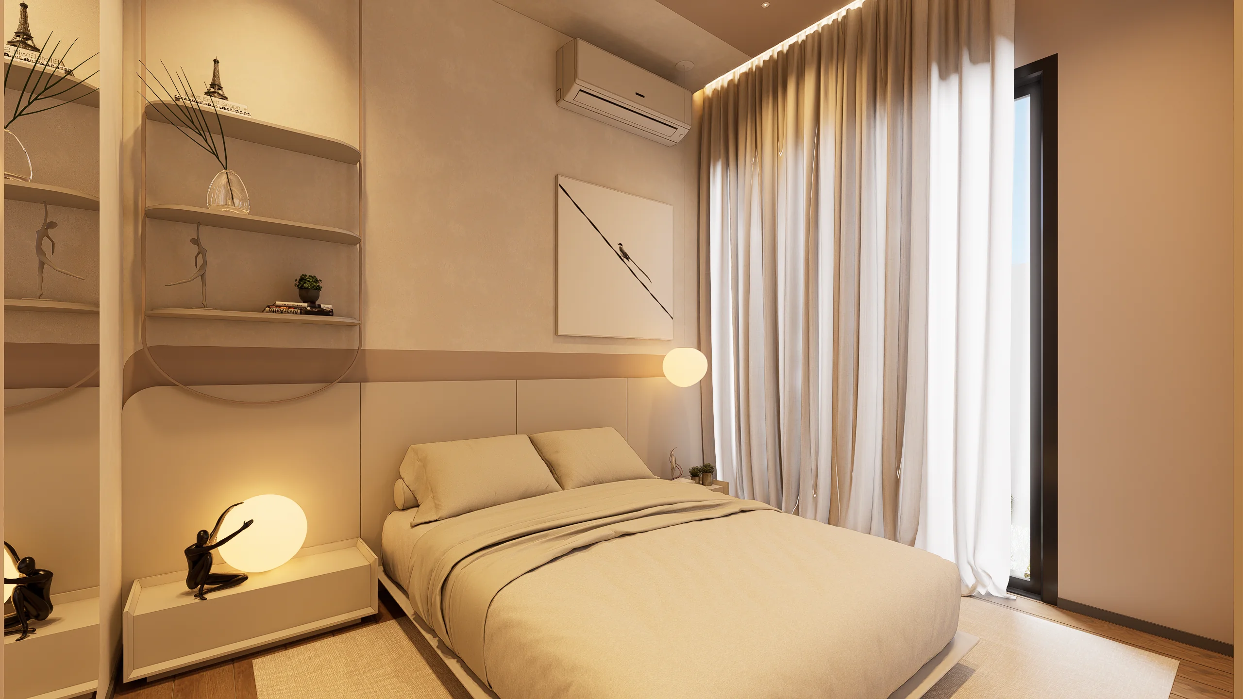 Interiores Casa Refúgio — render 29