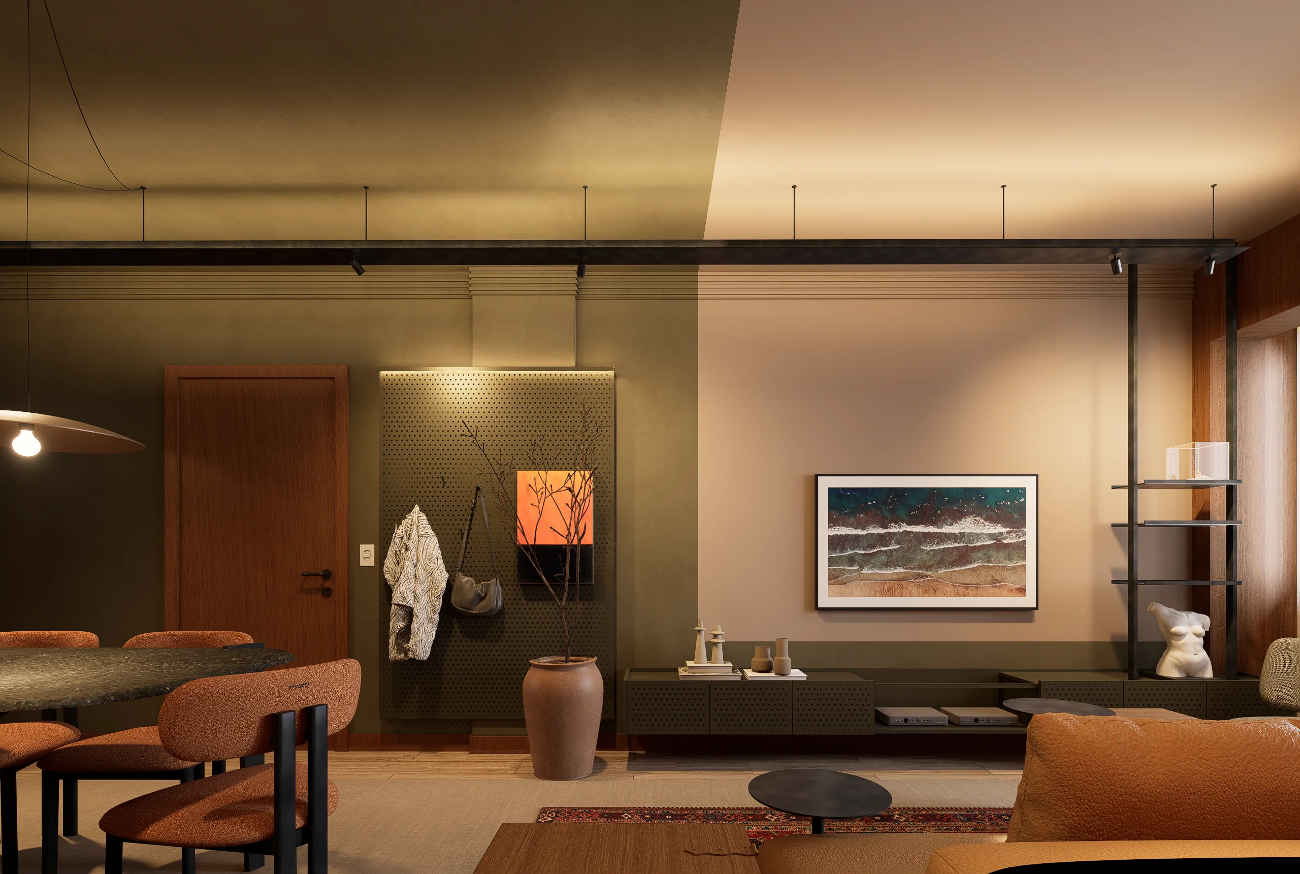 Interiores Apto CD — render 5