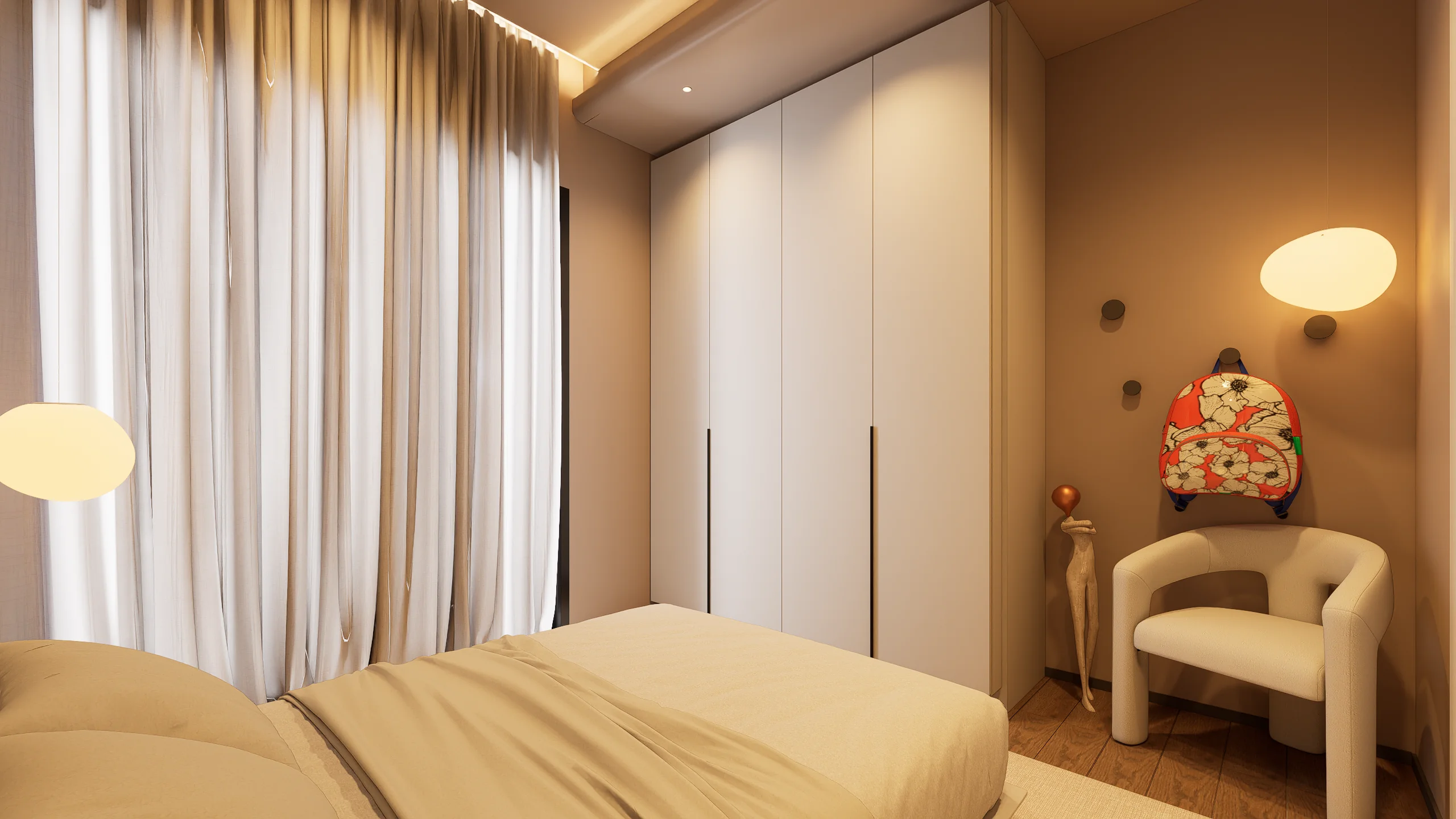 Interiores Casa Refúgio — render 30