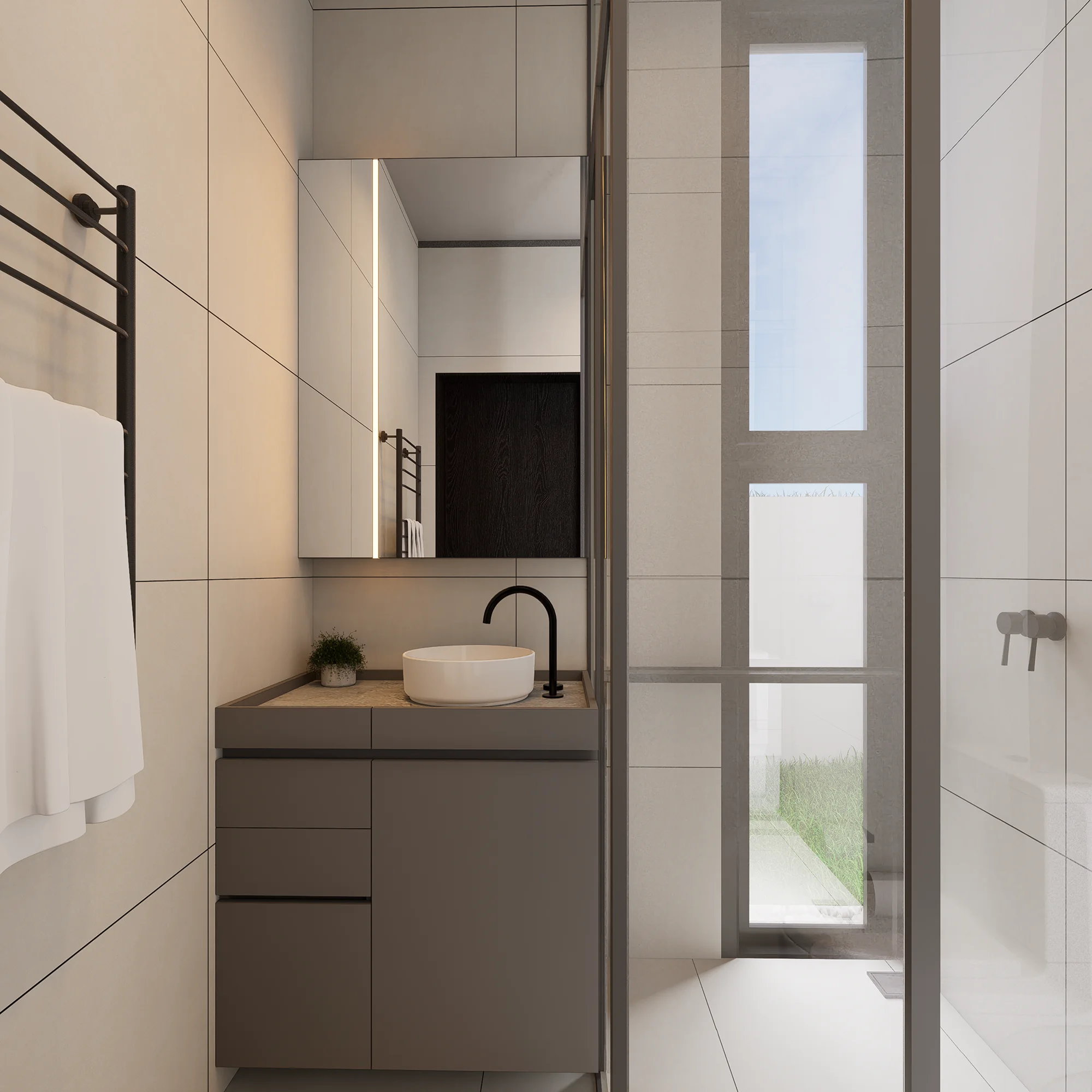 Interiores Casa Refúgio — render 41