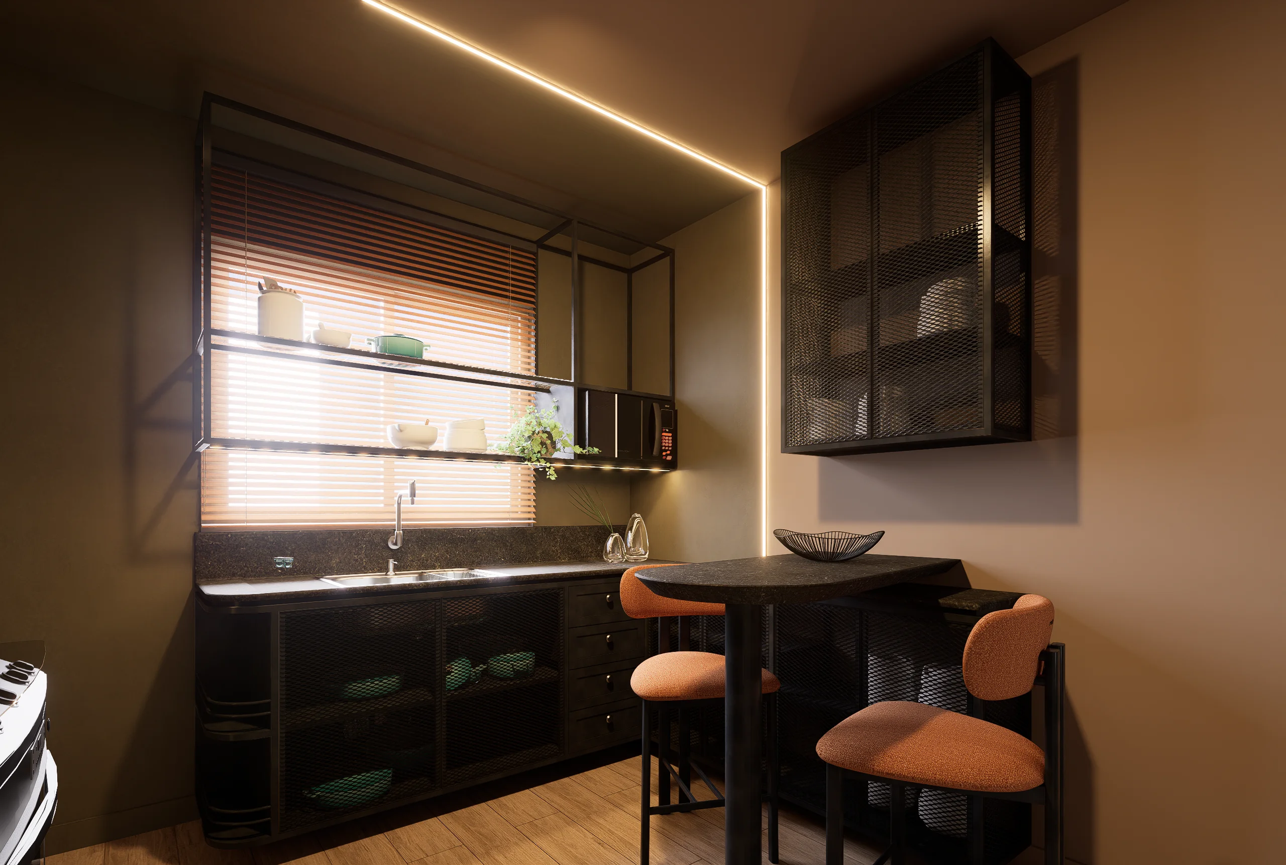 Interiores Apto CD — render 8