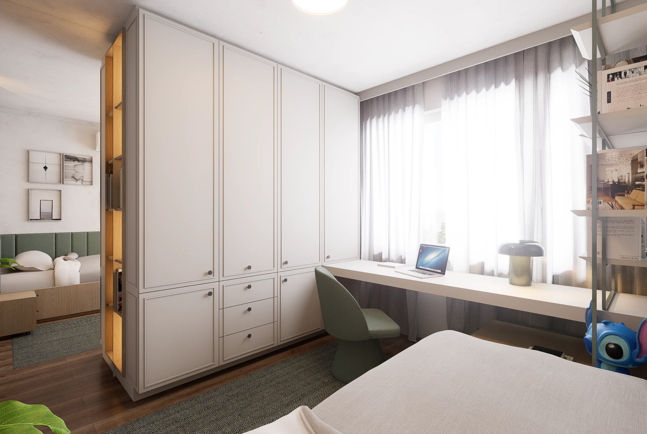 Interiores Reforma Família Trombetta — render 9