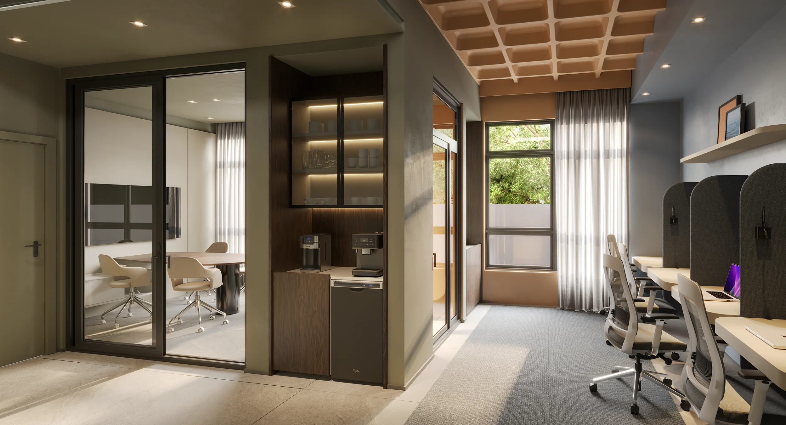 Lion Majestic Residence — Interiores Condominiais — render 3