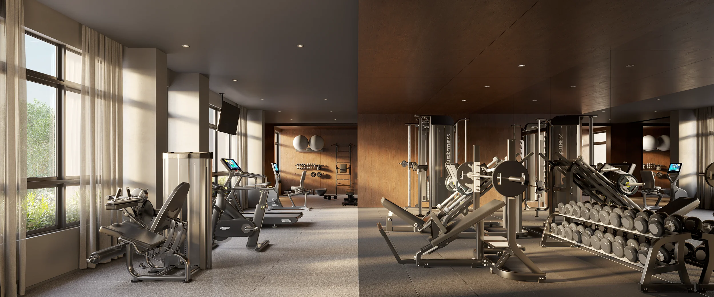 Lion Majestic Residence — Interiores Condominiais — render 5
