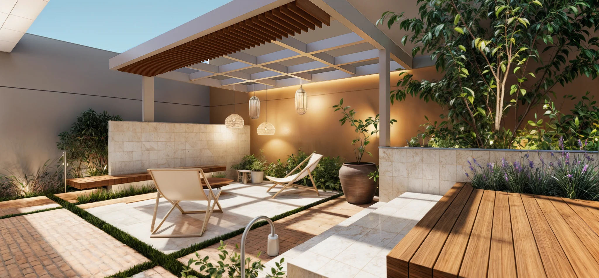 Interiores Reforma Área Gourmet JN — render 13