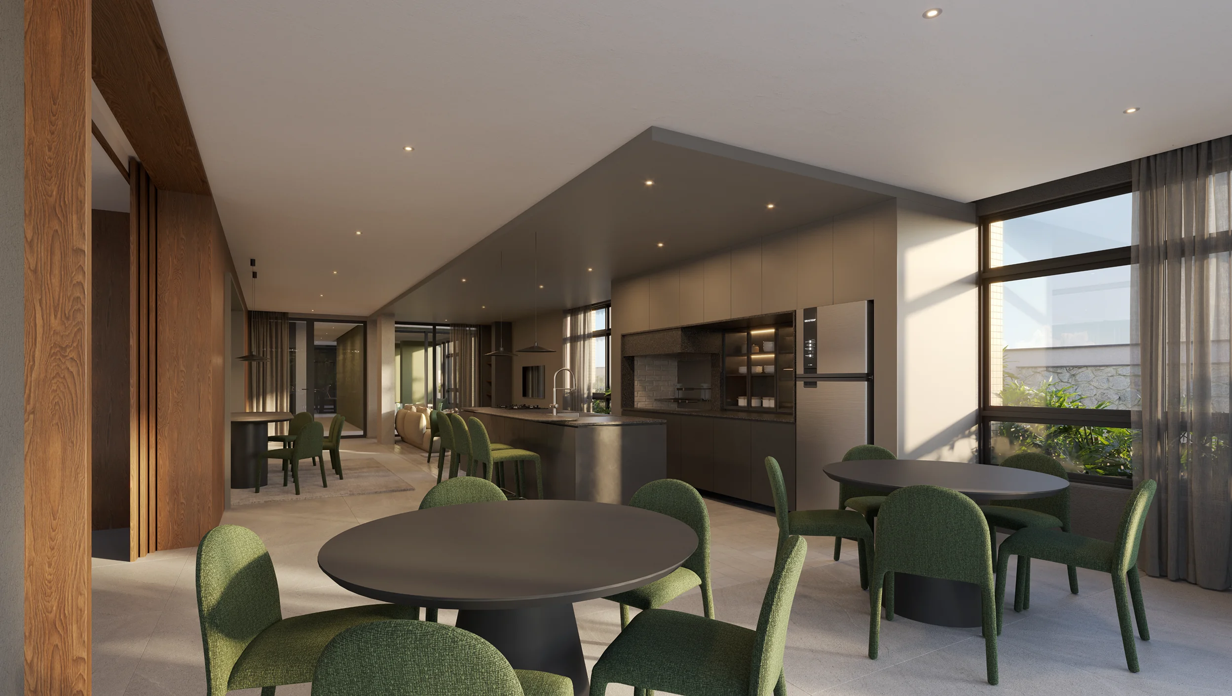 Lion Majestic Residence — Interiores Condominiais — render 8