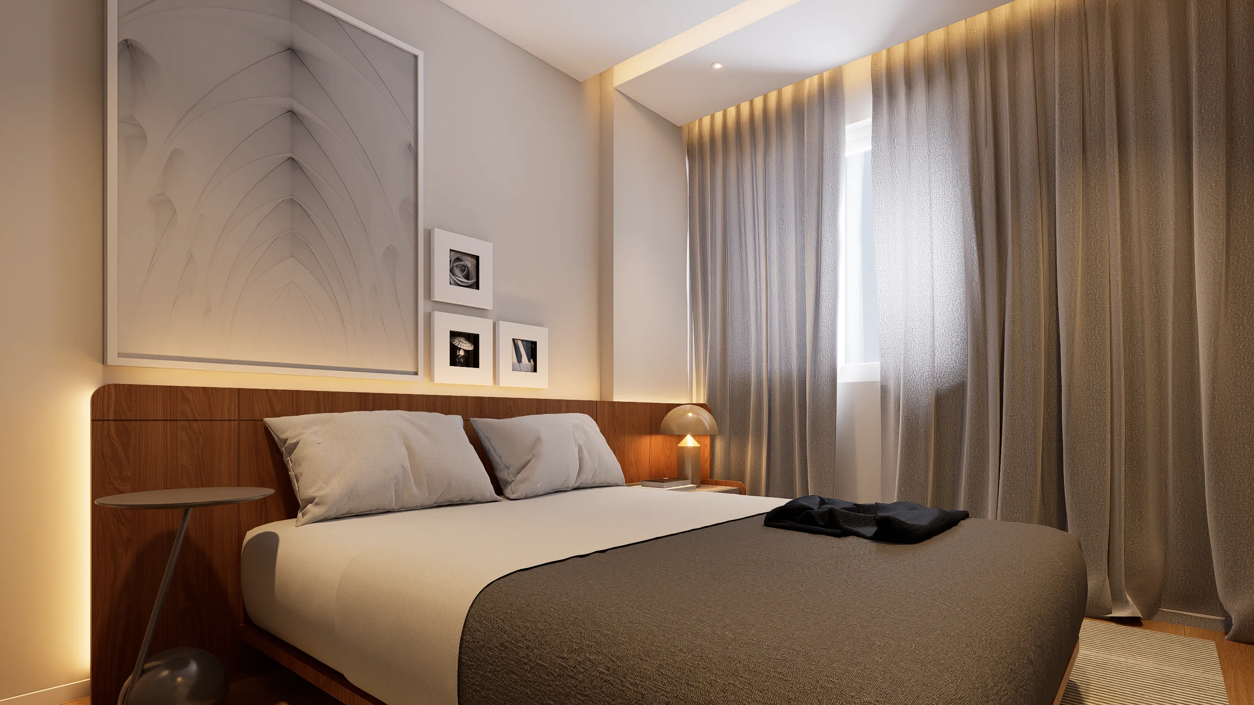 Interiores Apto Downtown — render 22