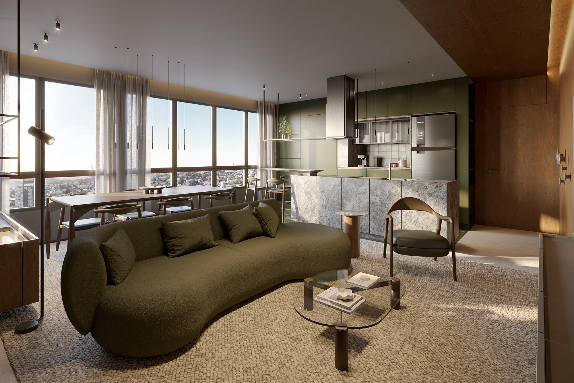 Lion Majestic Residence — Interiores dos Apartamentos
