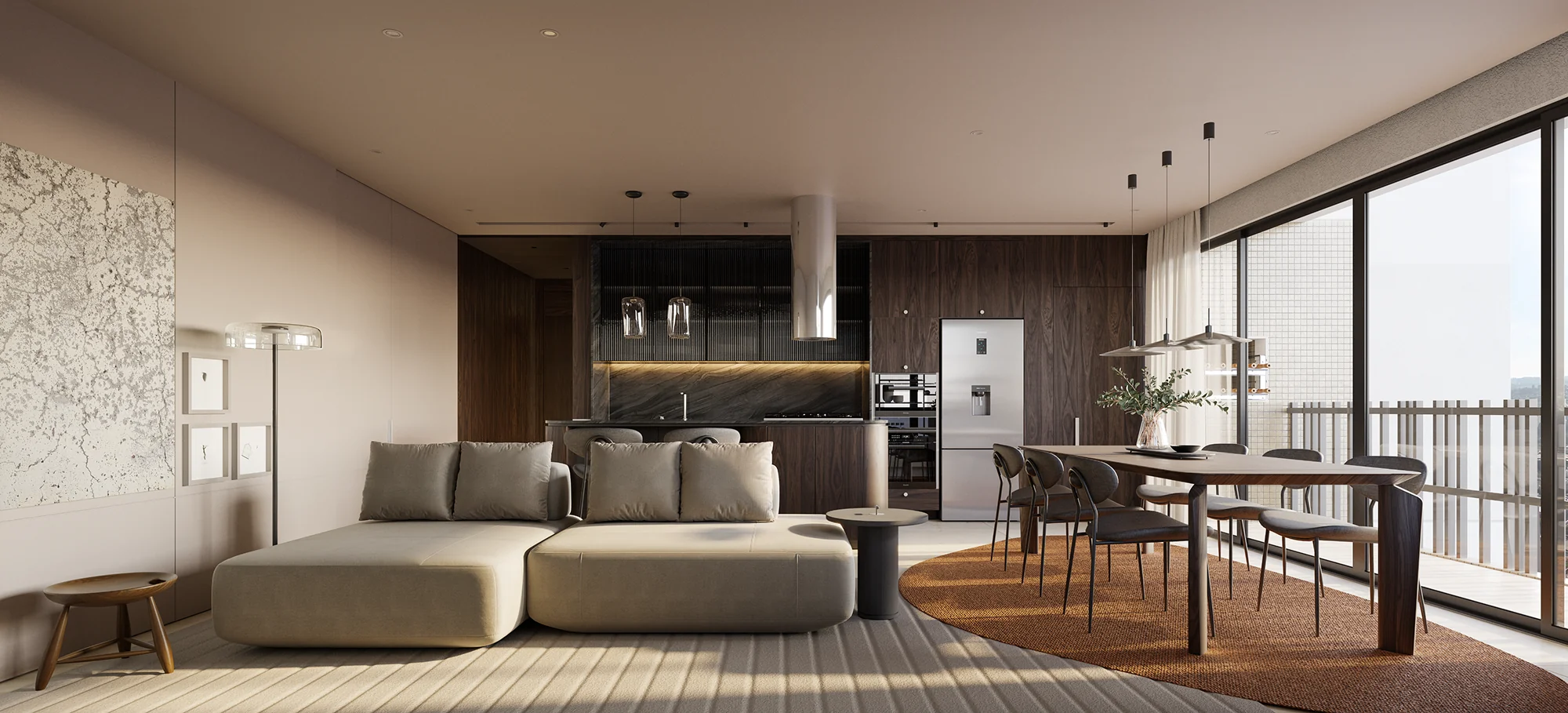 Lion Majestic Residence — Interiores dos Apartamentos — render 3