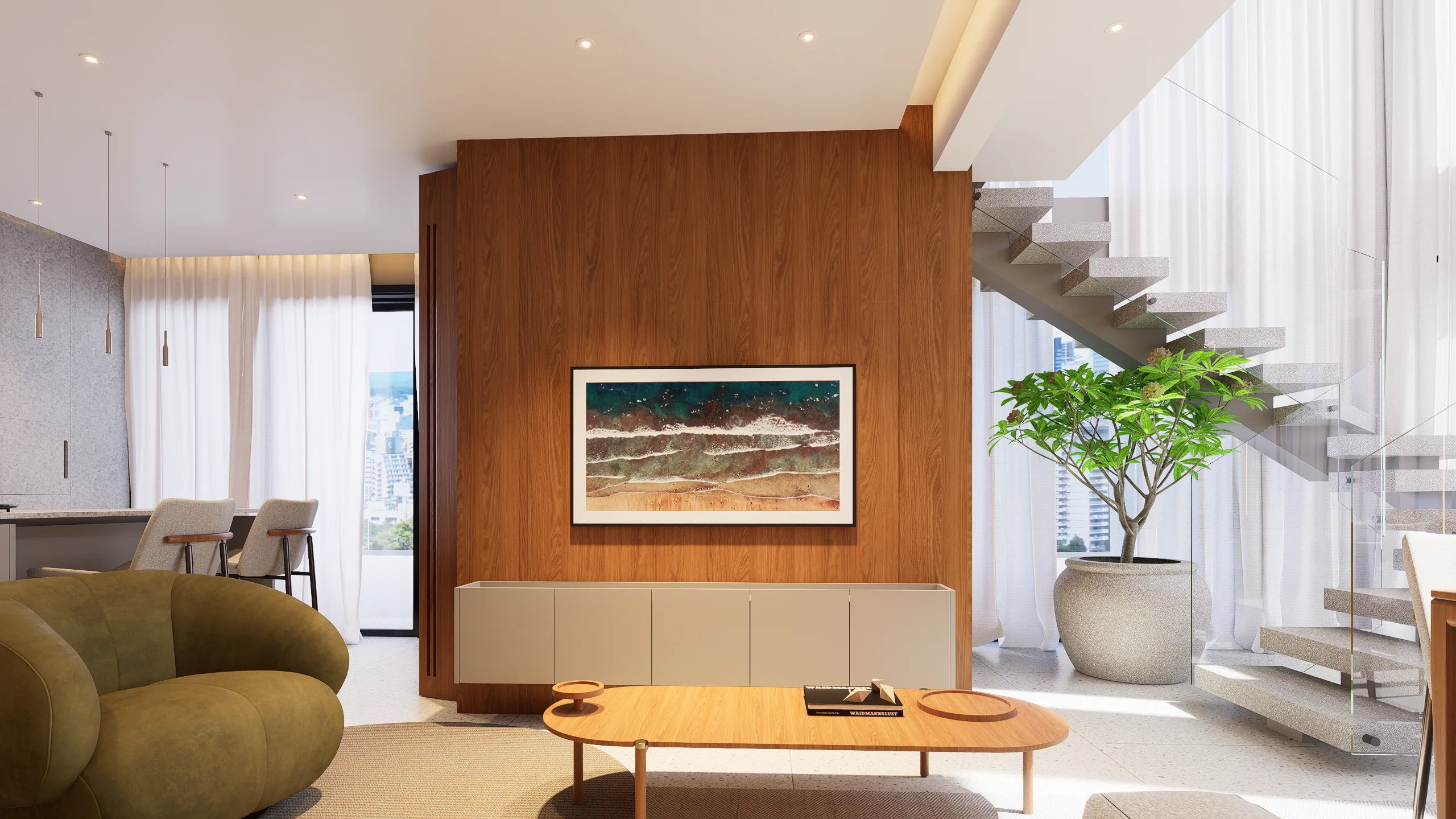 Interiores Apto Downtown — render 28