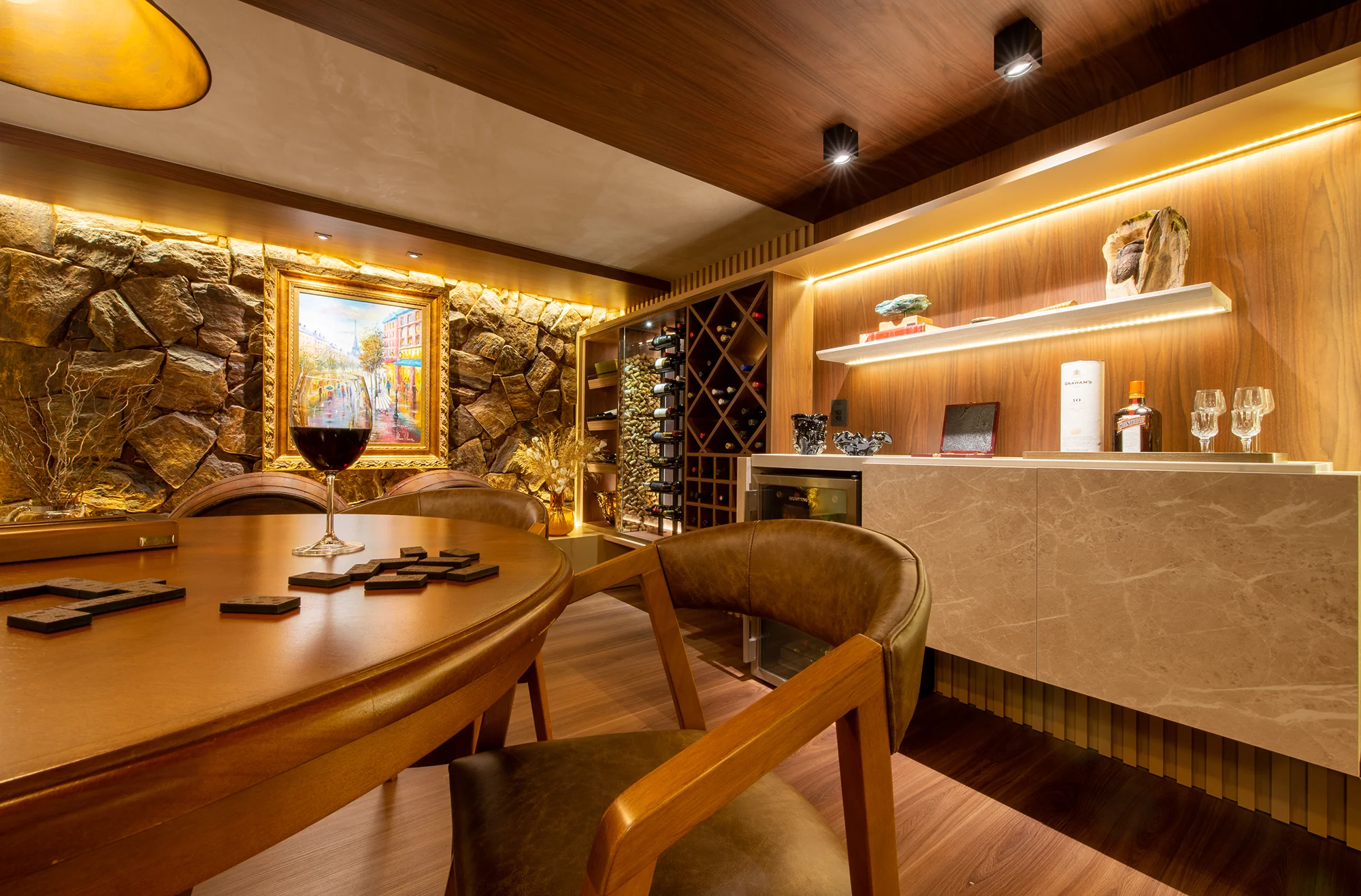 Interiores Adega OD — render 11