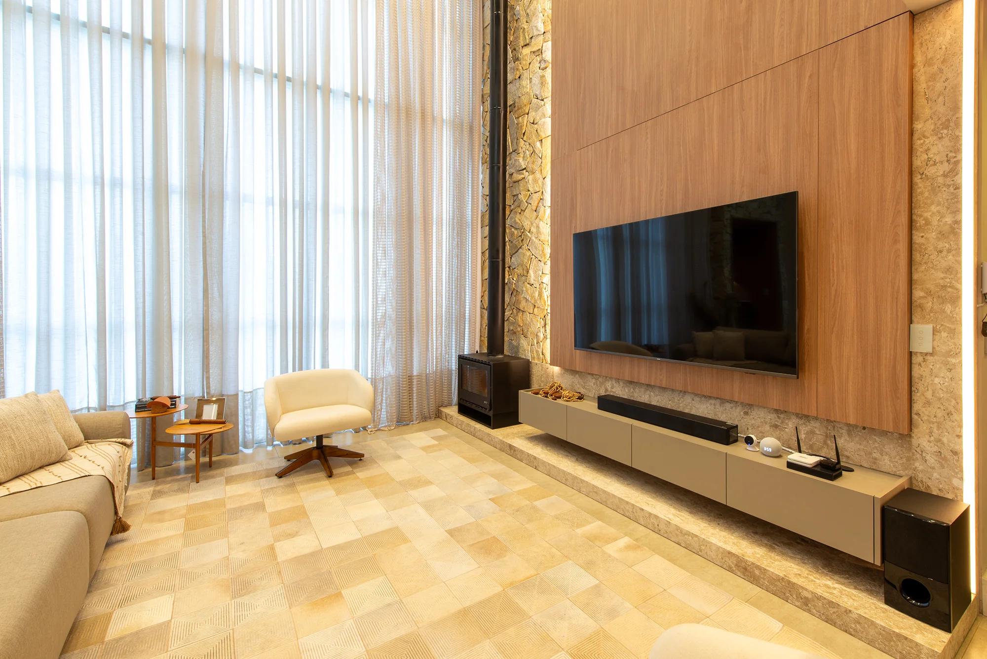 Interiores Sala de Estar WT — render 1