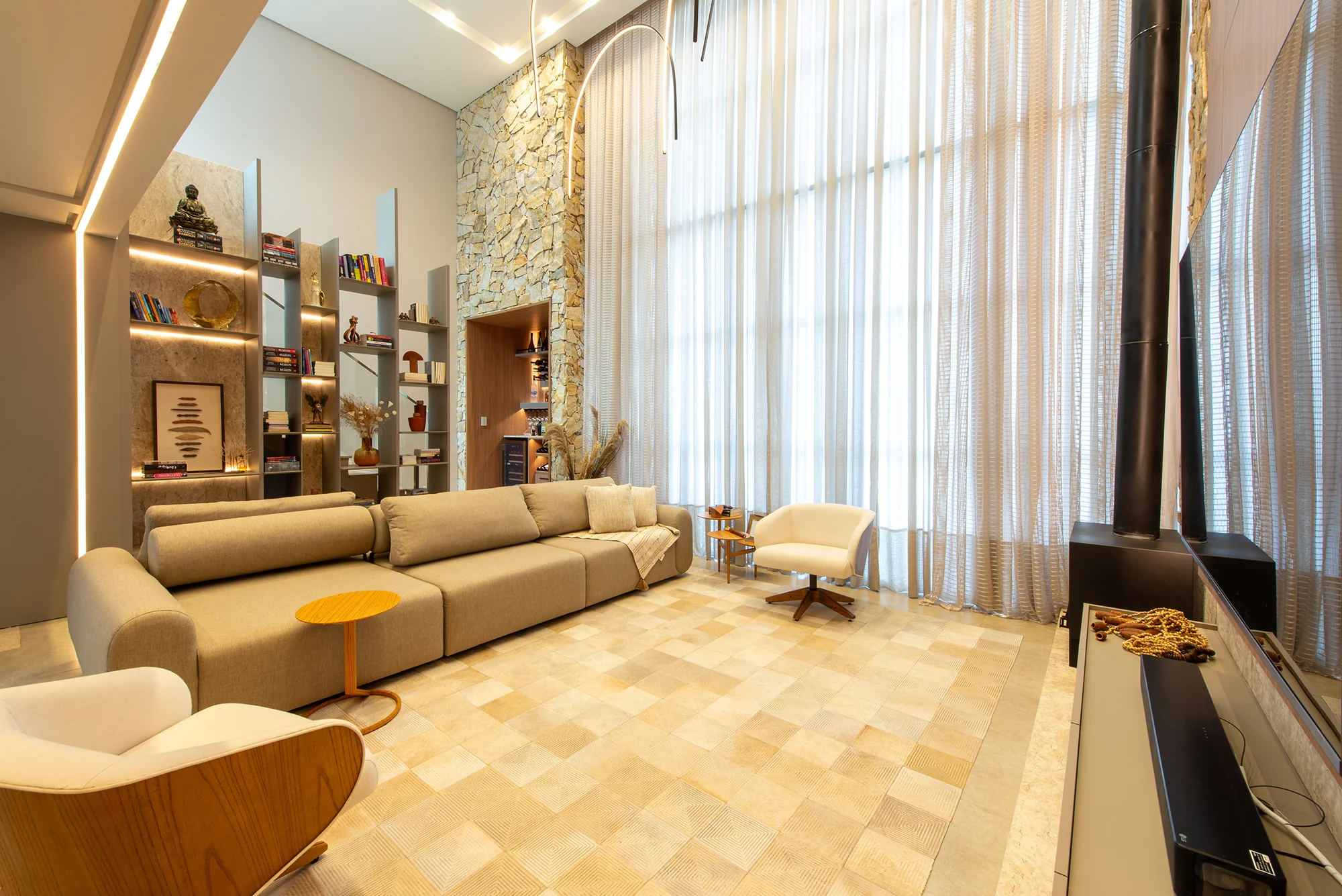 Interiores Sala de Estar WT — render 3