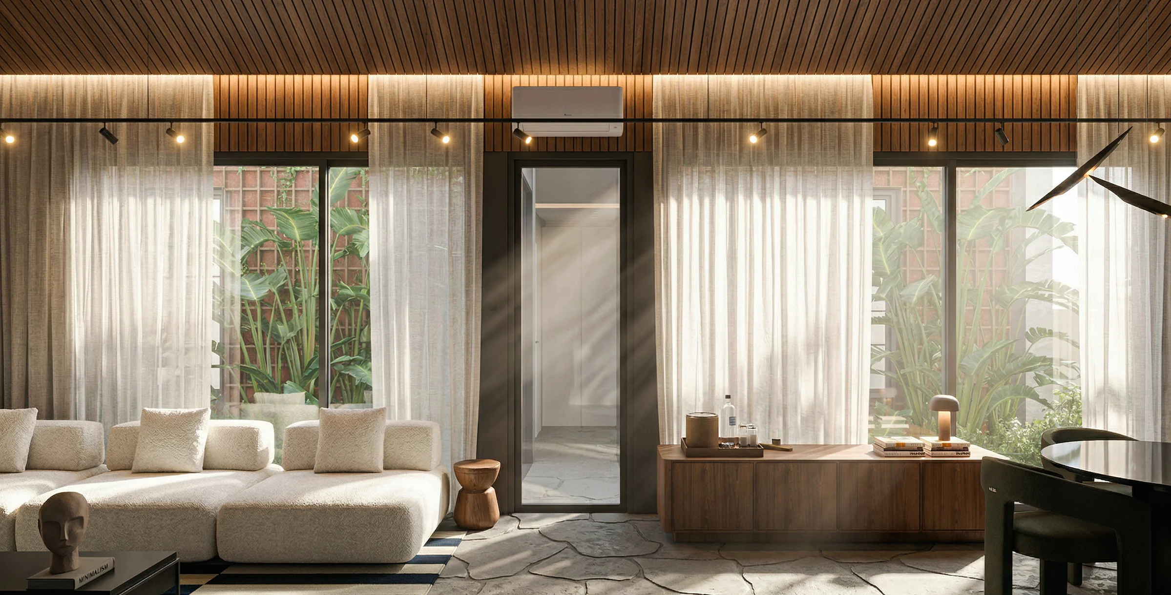 Interiores Casa Vermont — render 6