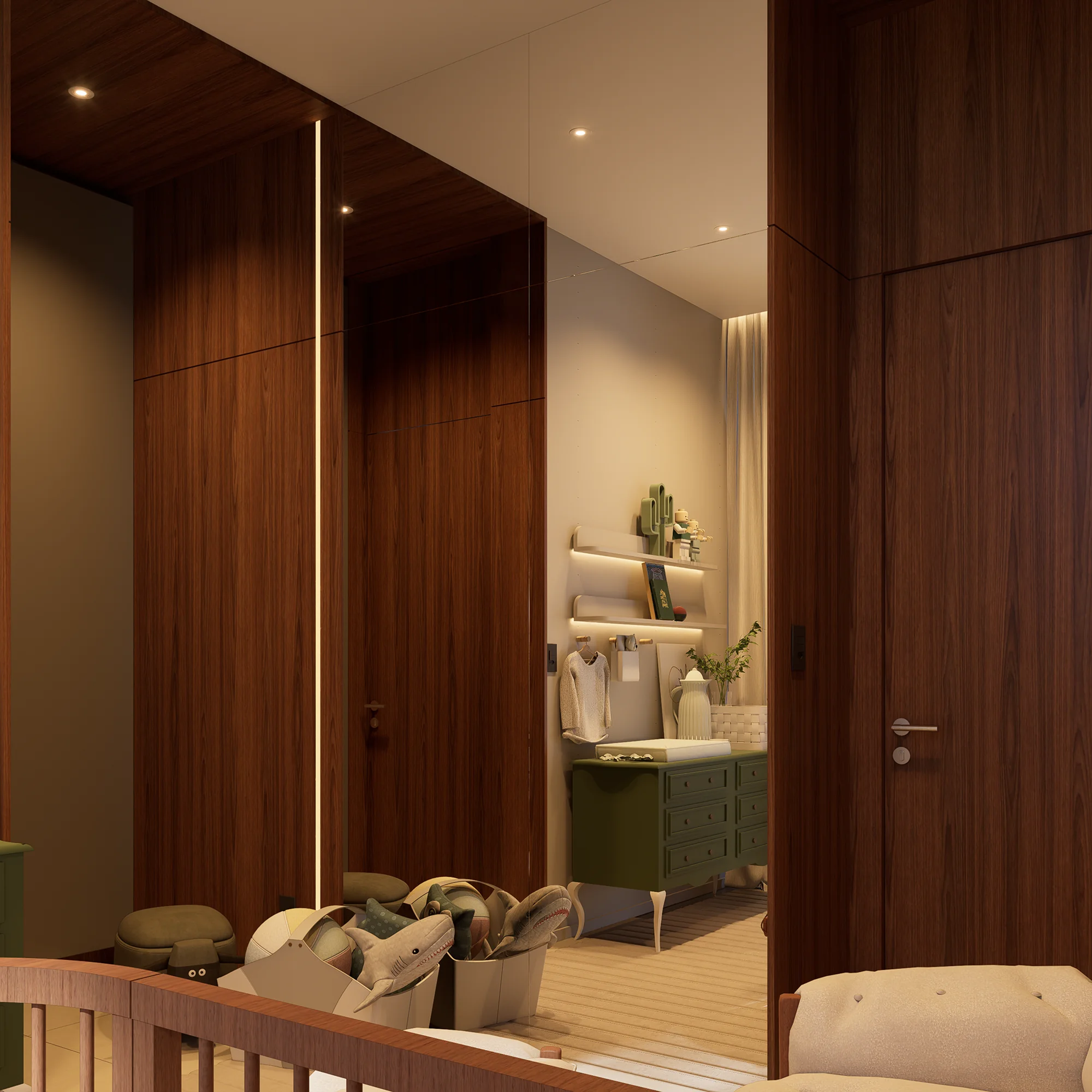 Interiores Casa Vereda — render 30