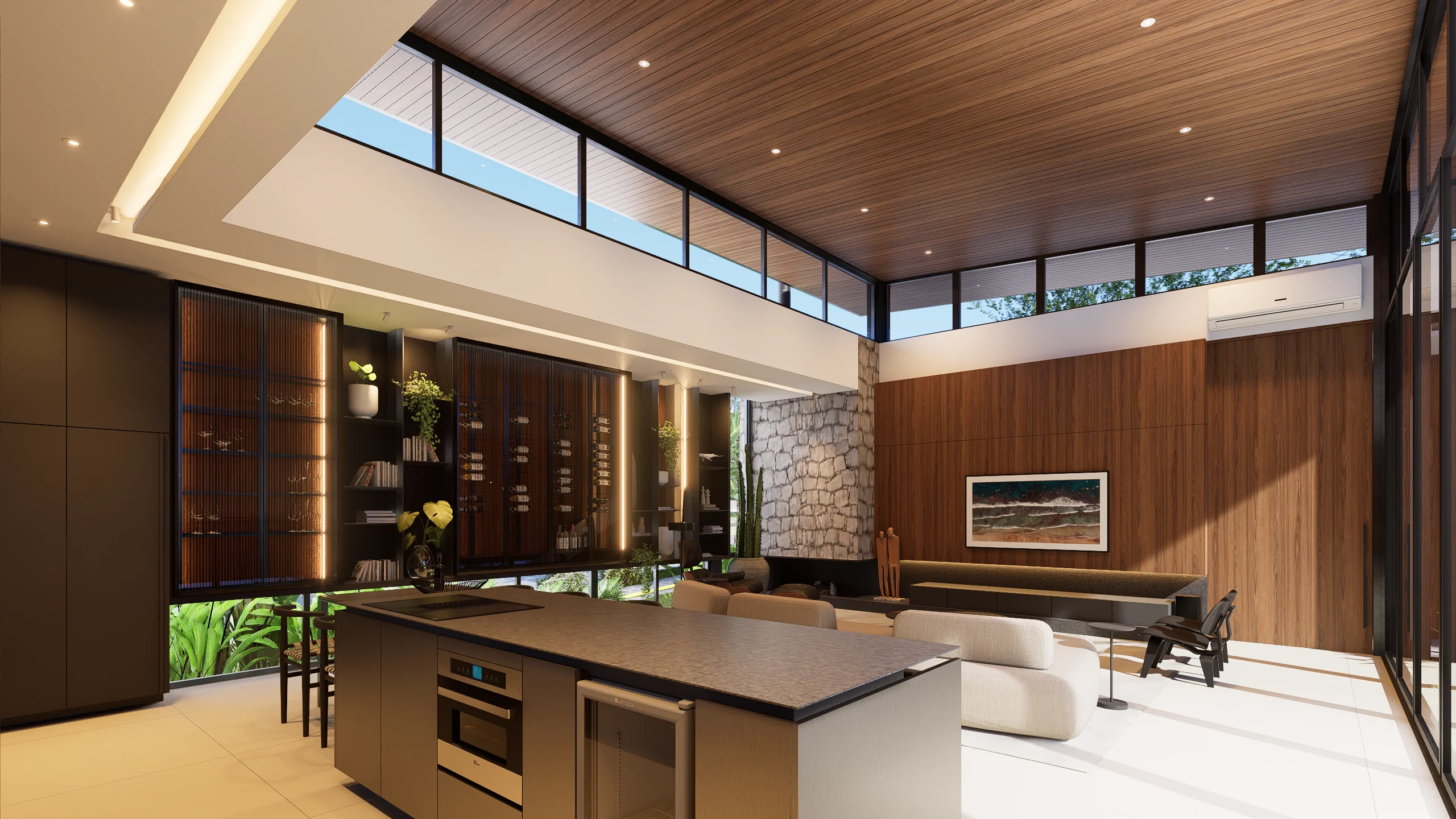 Interiores Casa Vereda — render 52
