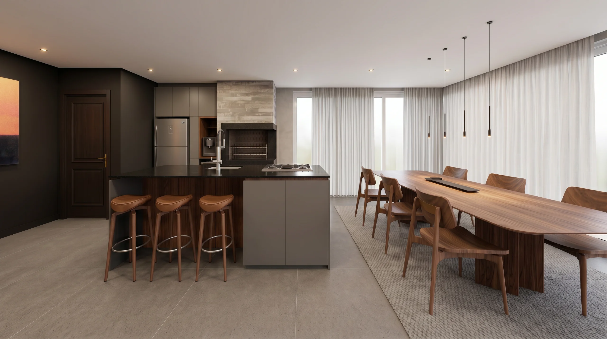Interiores Reforma Casa SCN — render 4