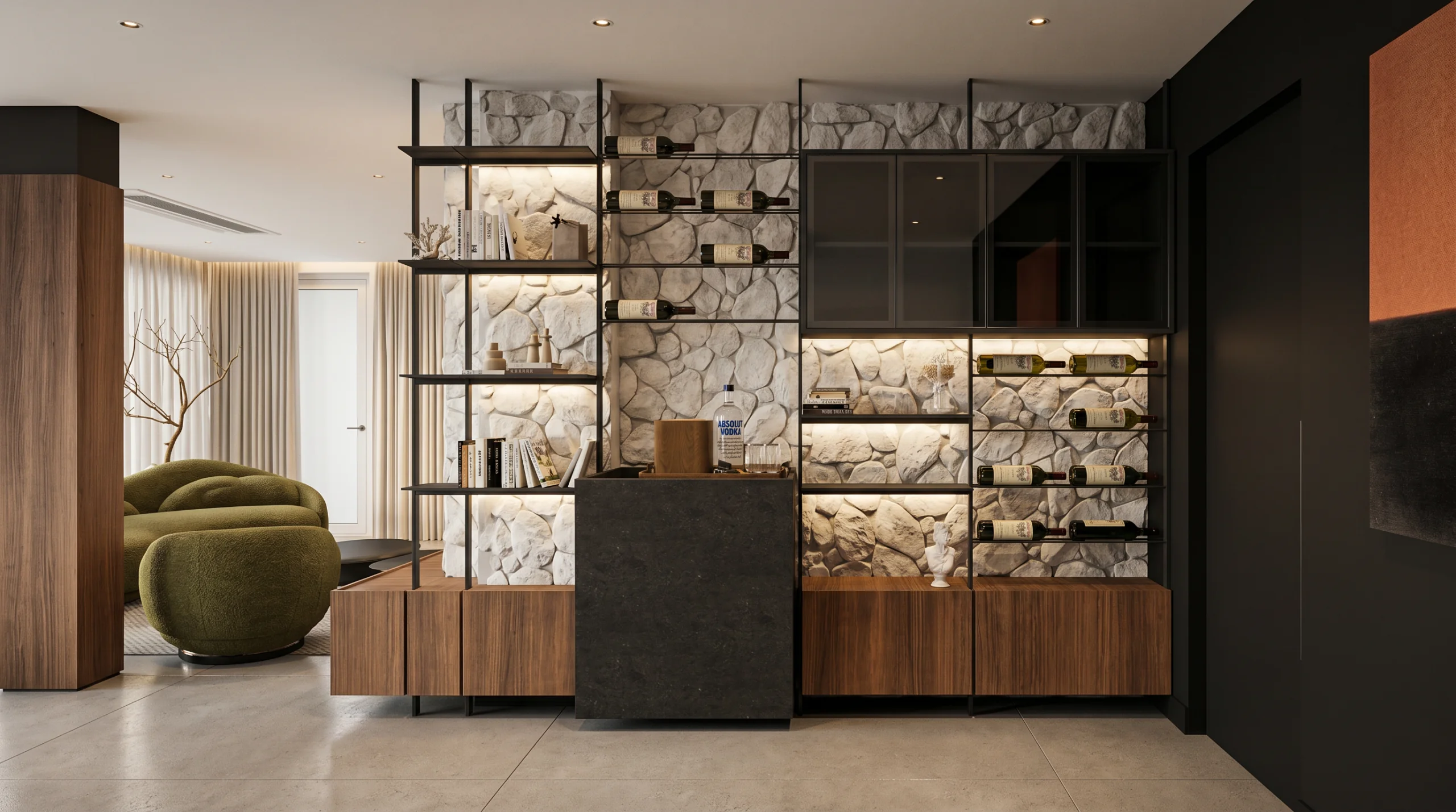 Interiores Reforma Casa SCN — render 7
