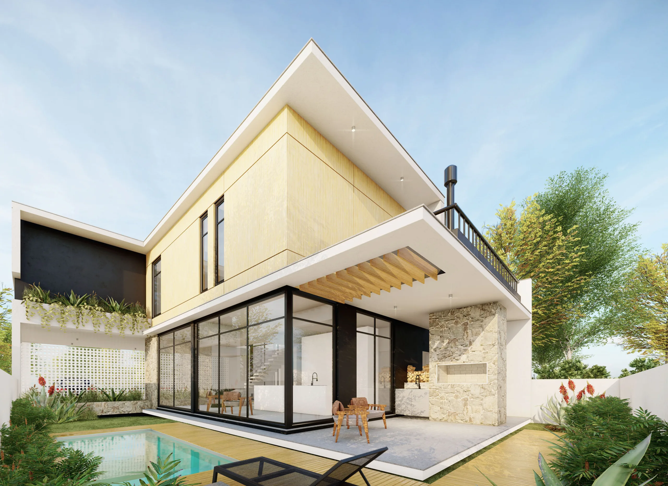 Casa Sarandi — render 3