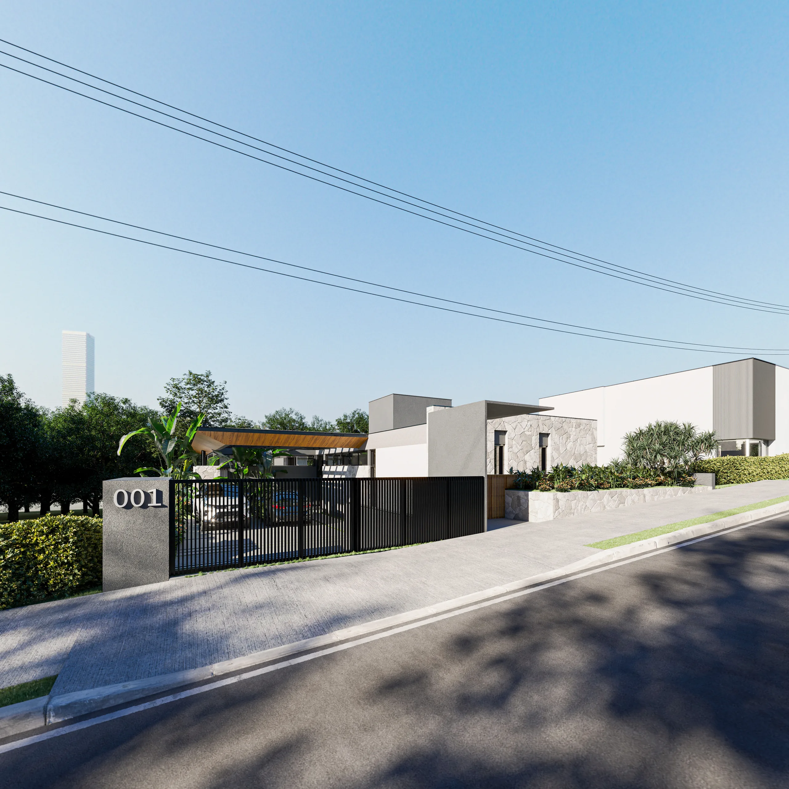 Casa Refúgio — render 3