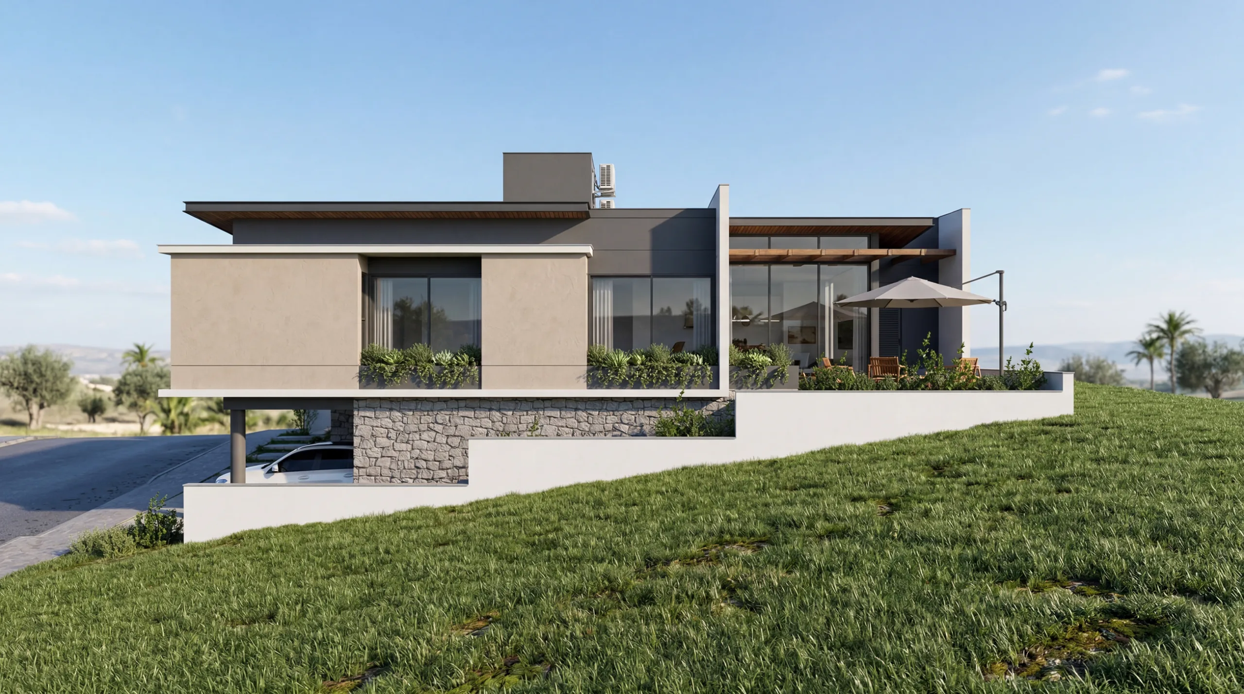 Casa Cubo — render 3