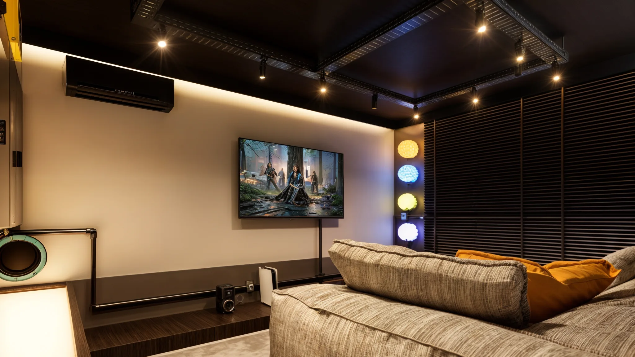 Sala Gamer — render 2