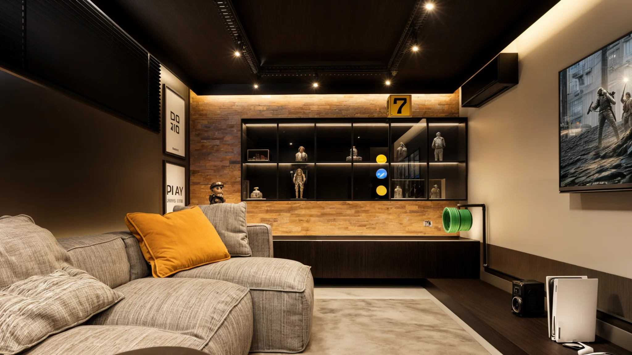 Sala Gamer — render 4