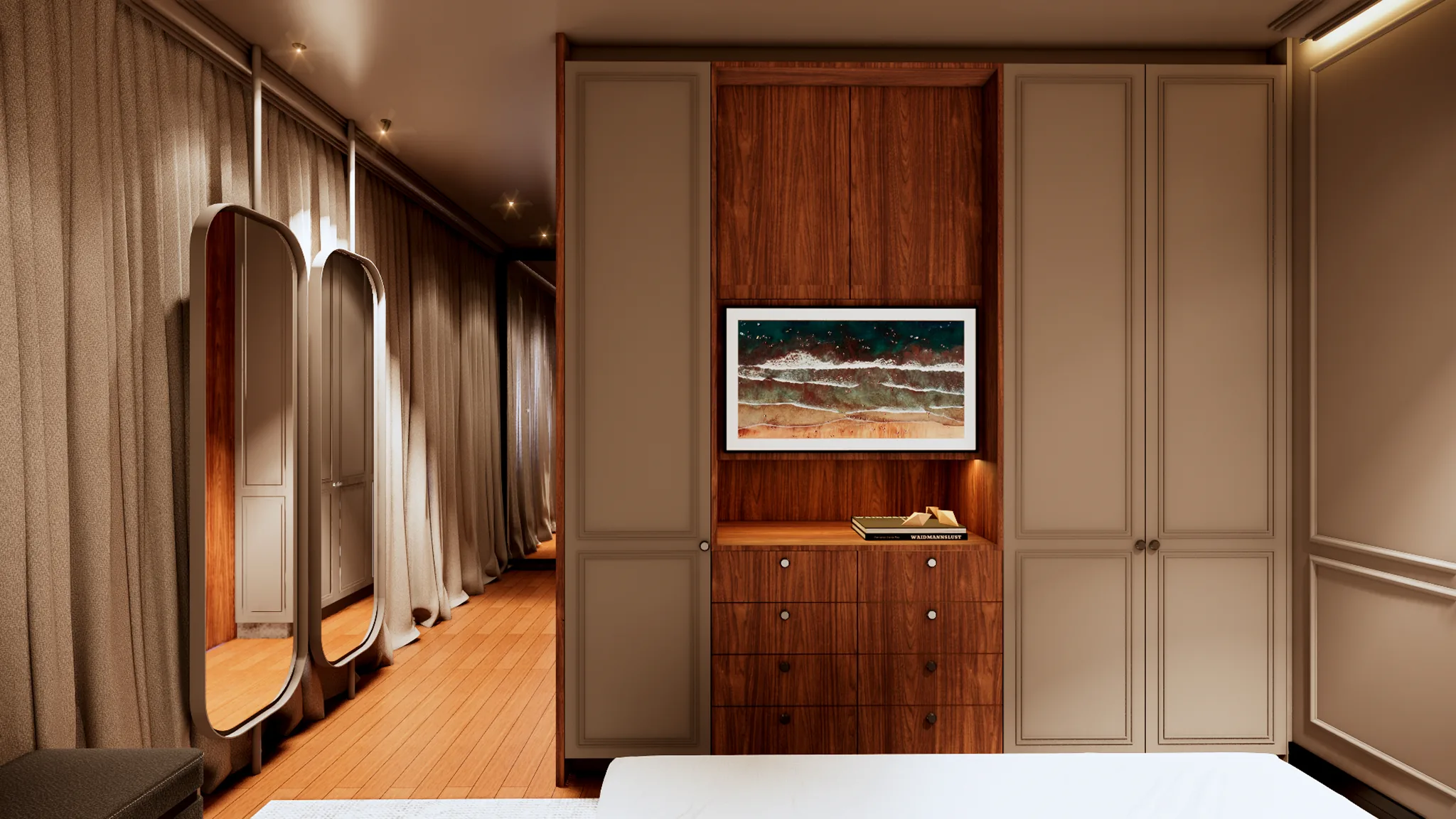 Interiores Apto Inglês — render 7
