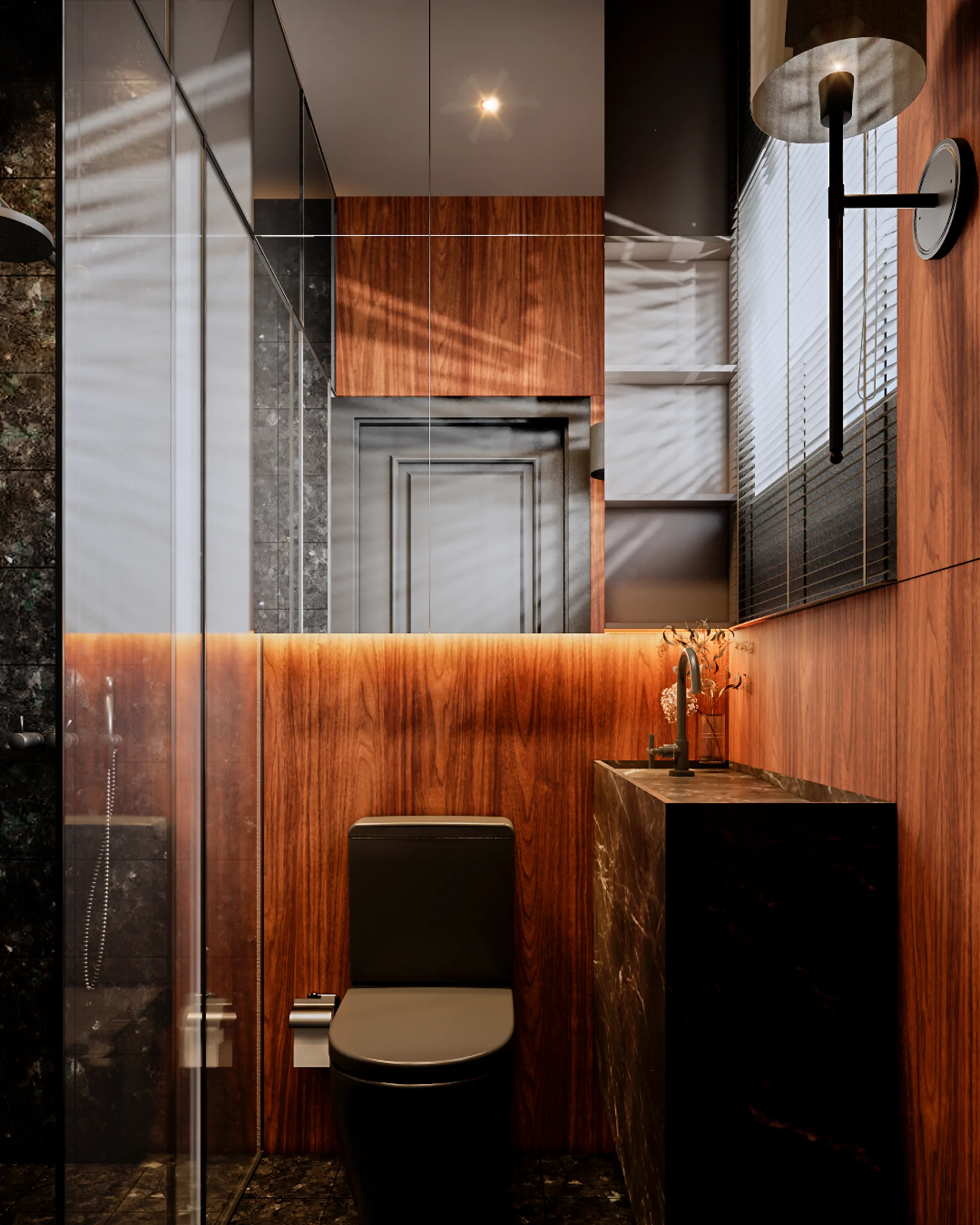 Interiores Apto Inglês — render 8