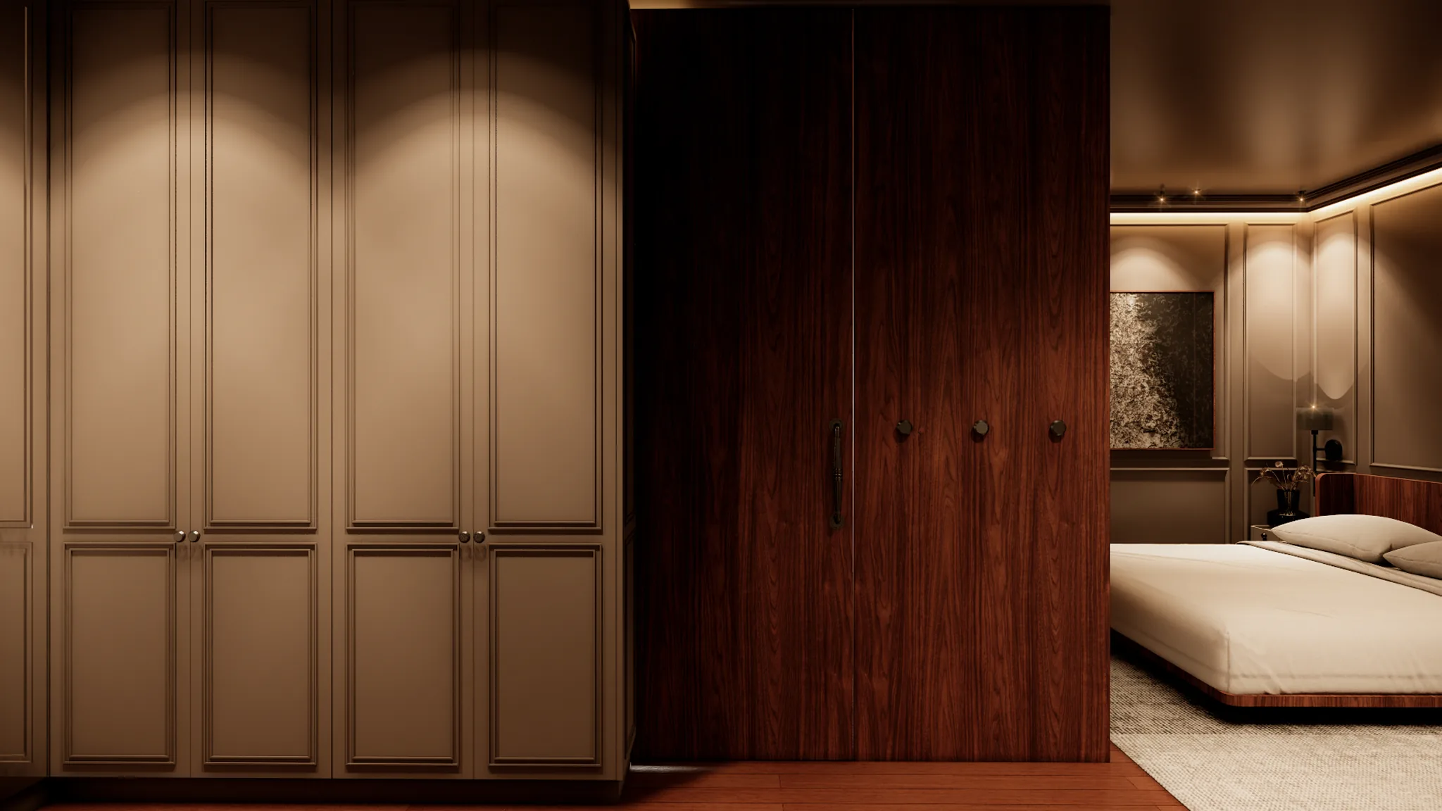 Interiores Apto Inglês — render 18