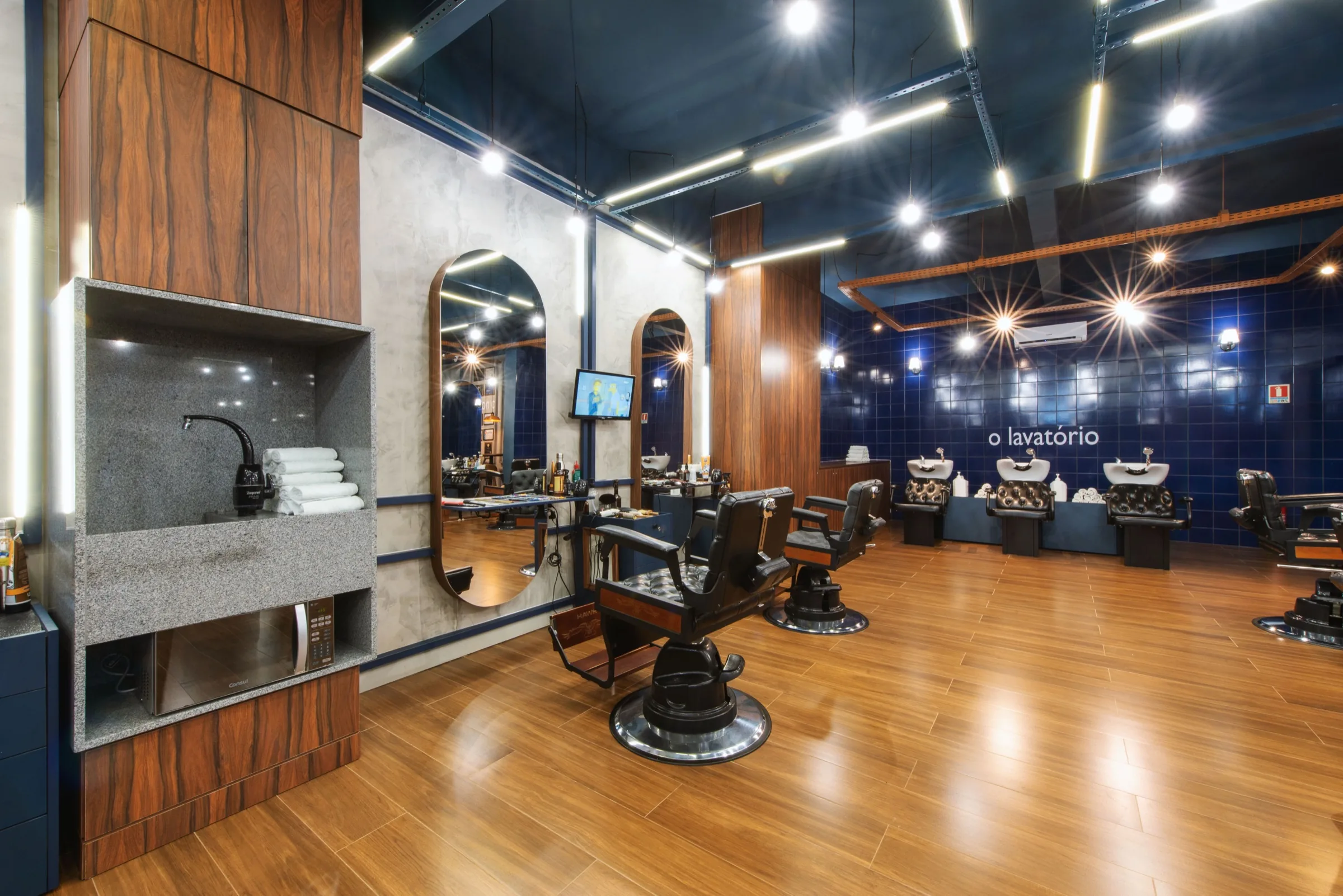 A Barbearia — render 17