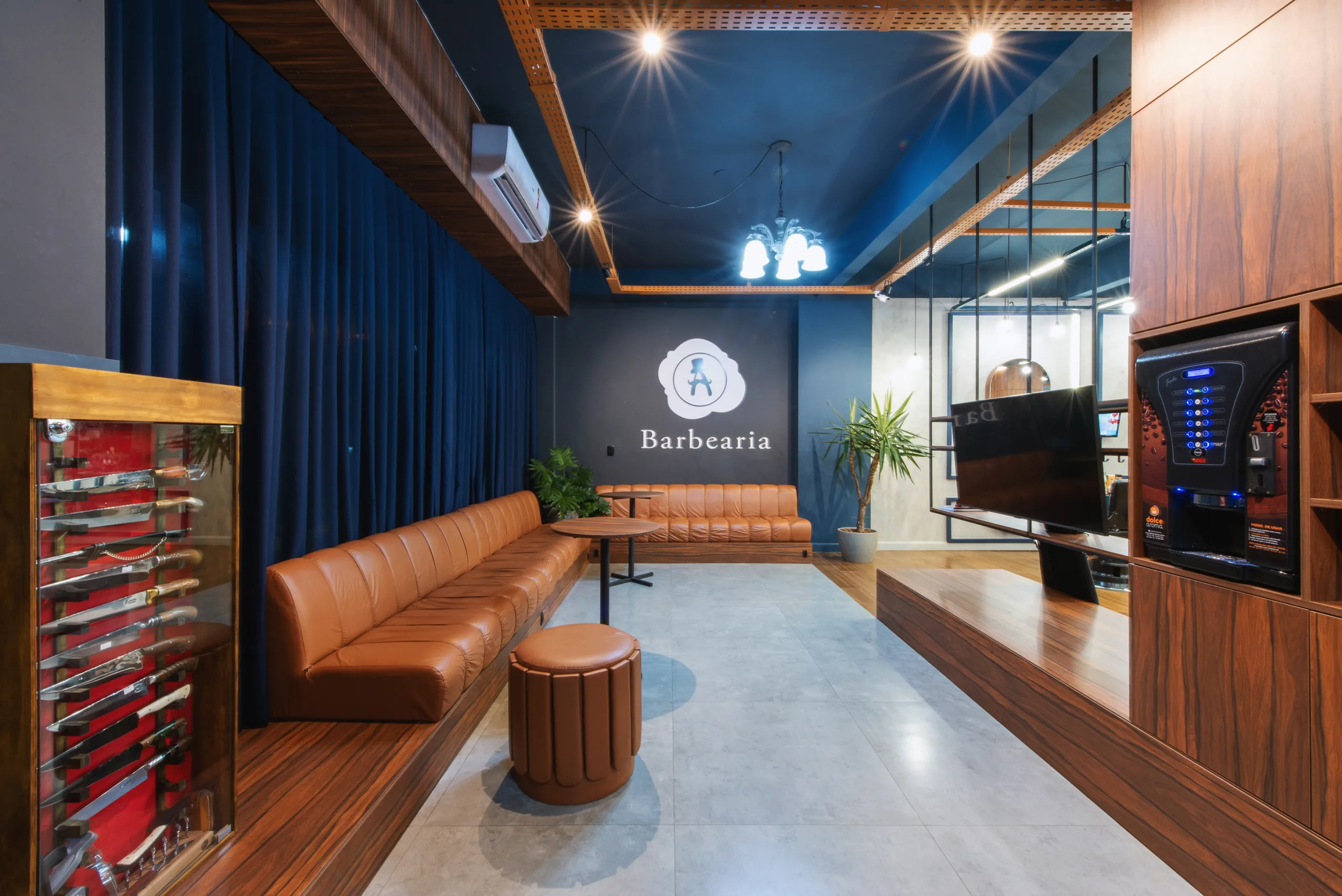 A Barbearia — render 30