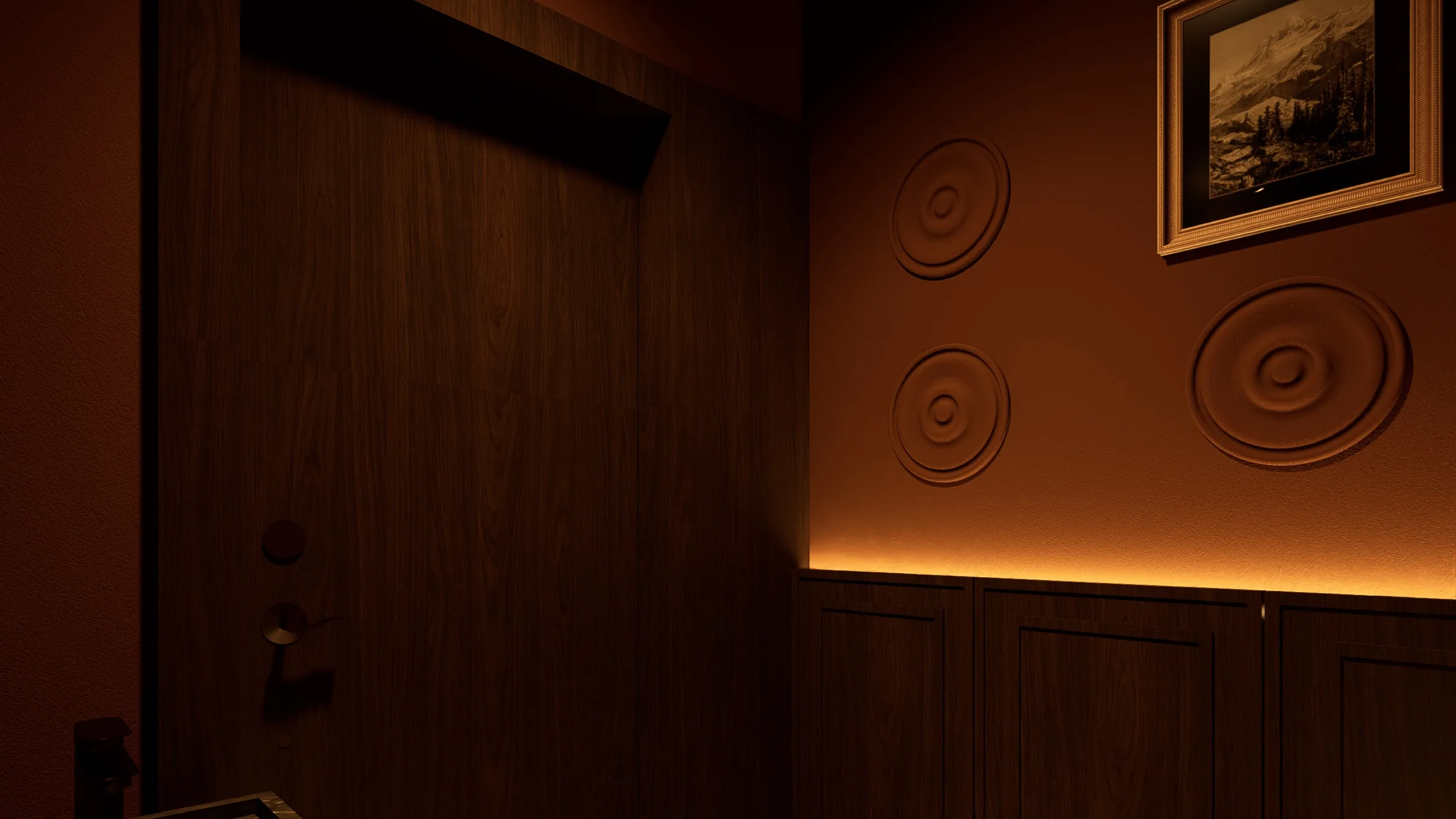 Barbearia God Bless — render 5