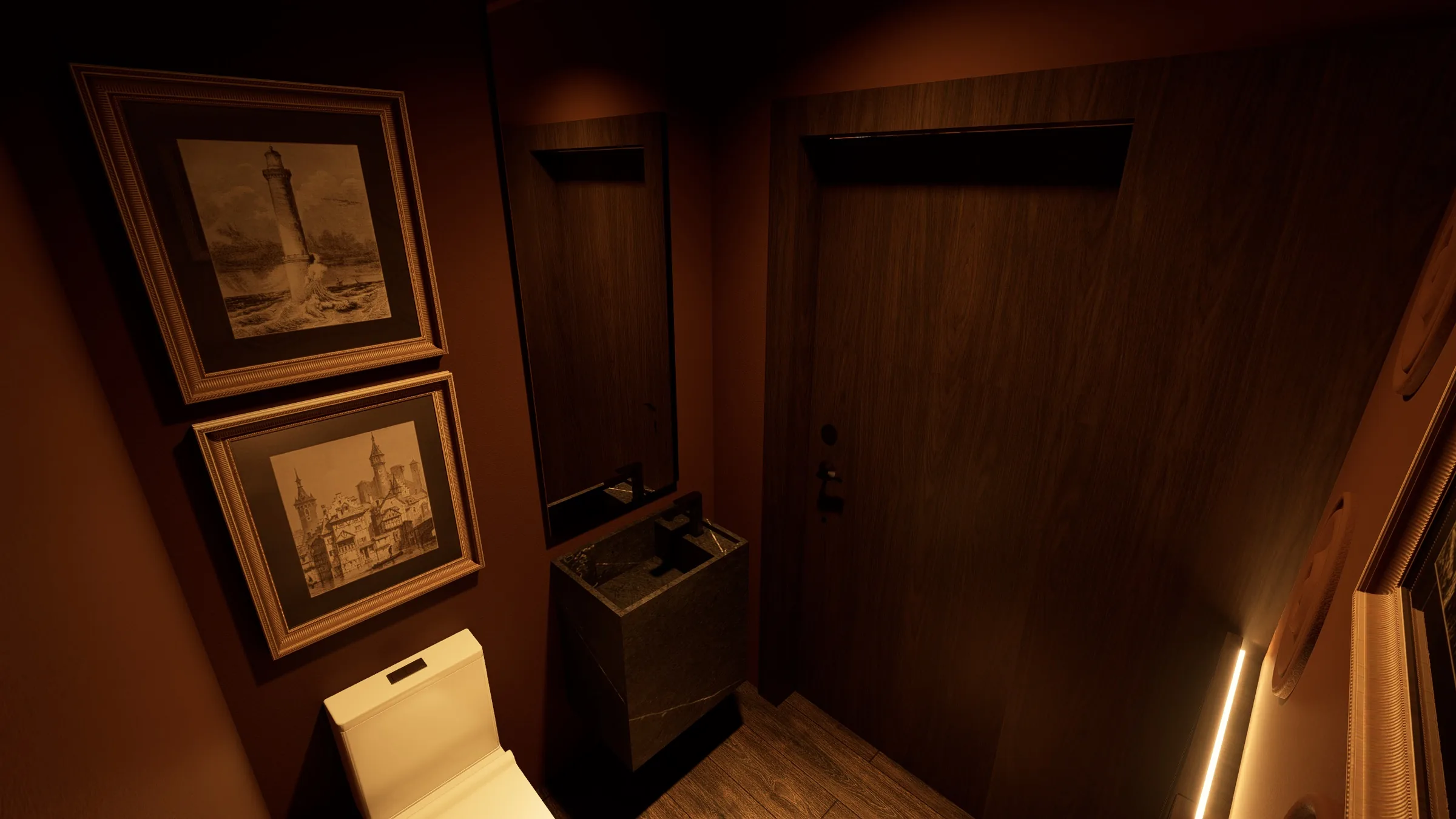 Barbearia God Bless — render 7