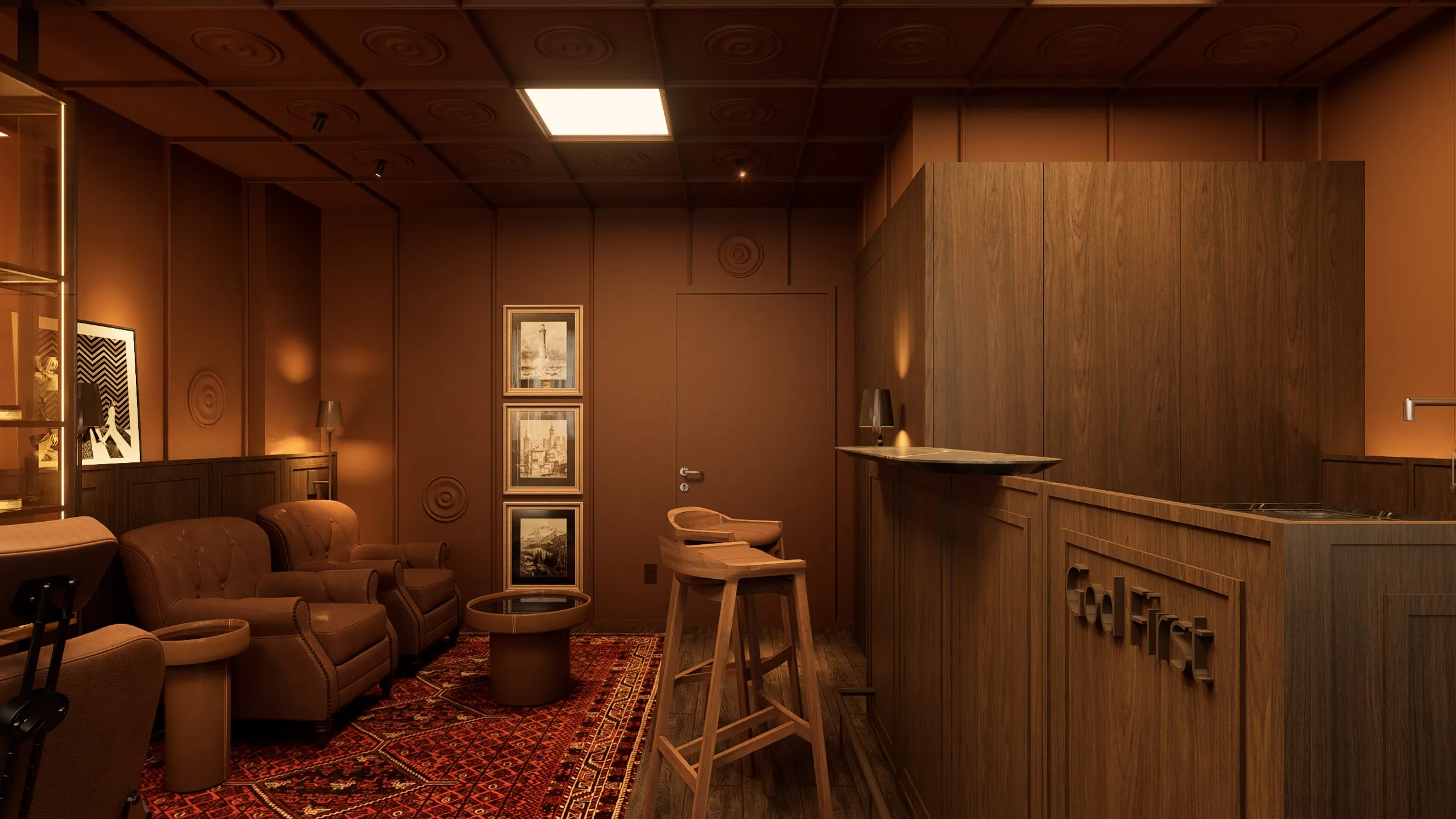 Barbearia God Bless — render 13