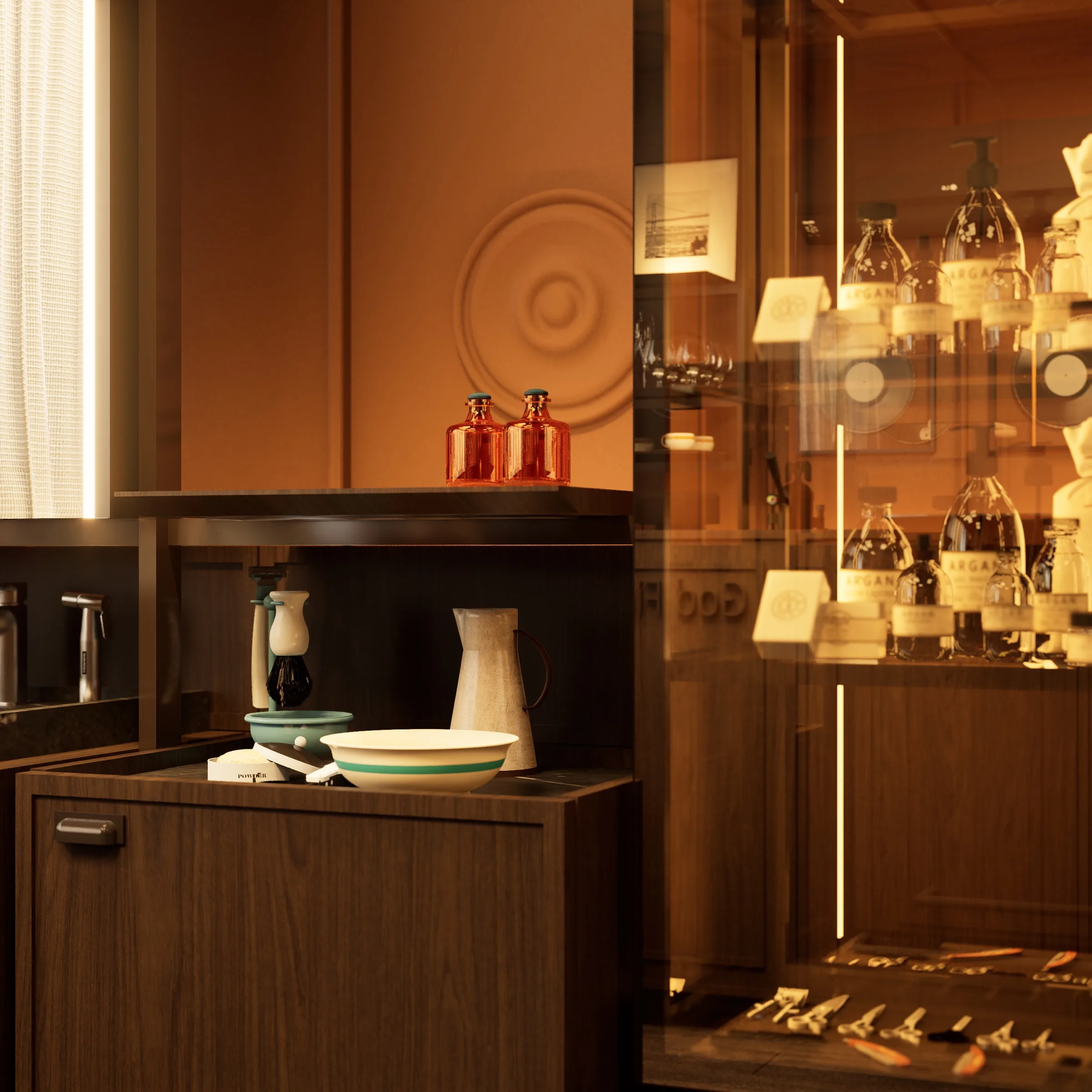 Barbearia God Bless — render 15