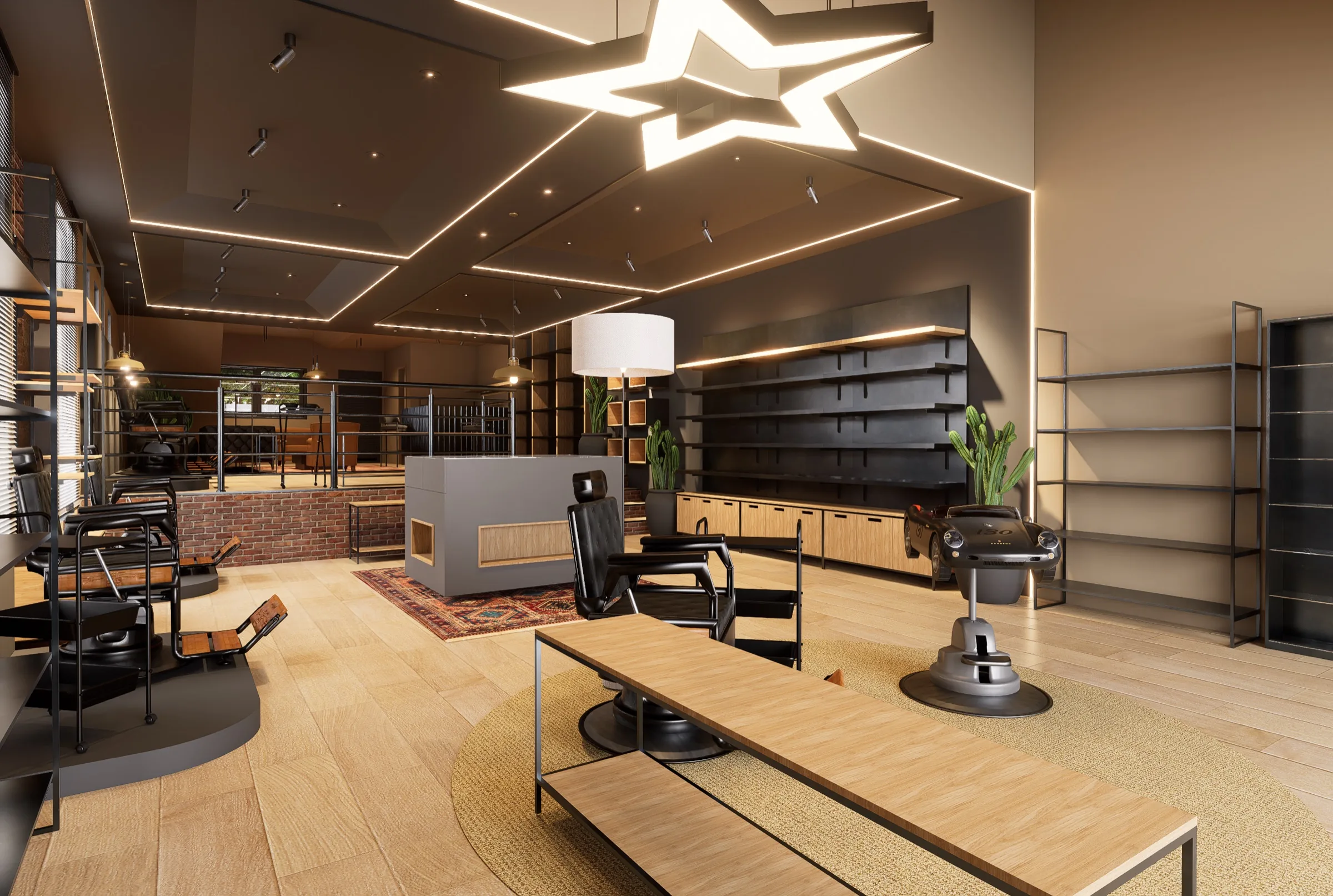 Casa do Barbeiro — render 3