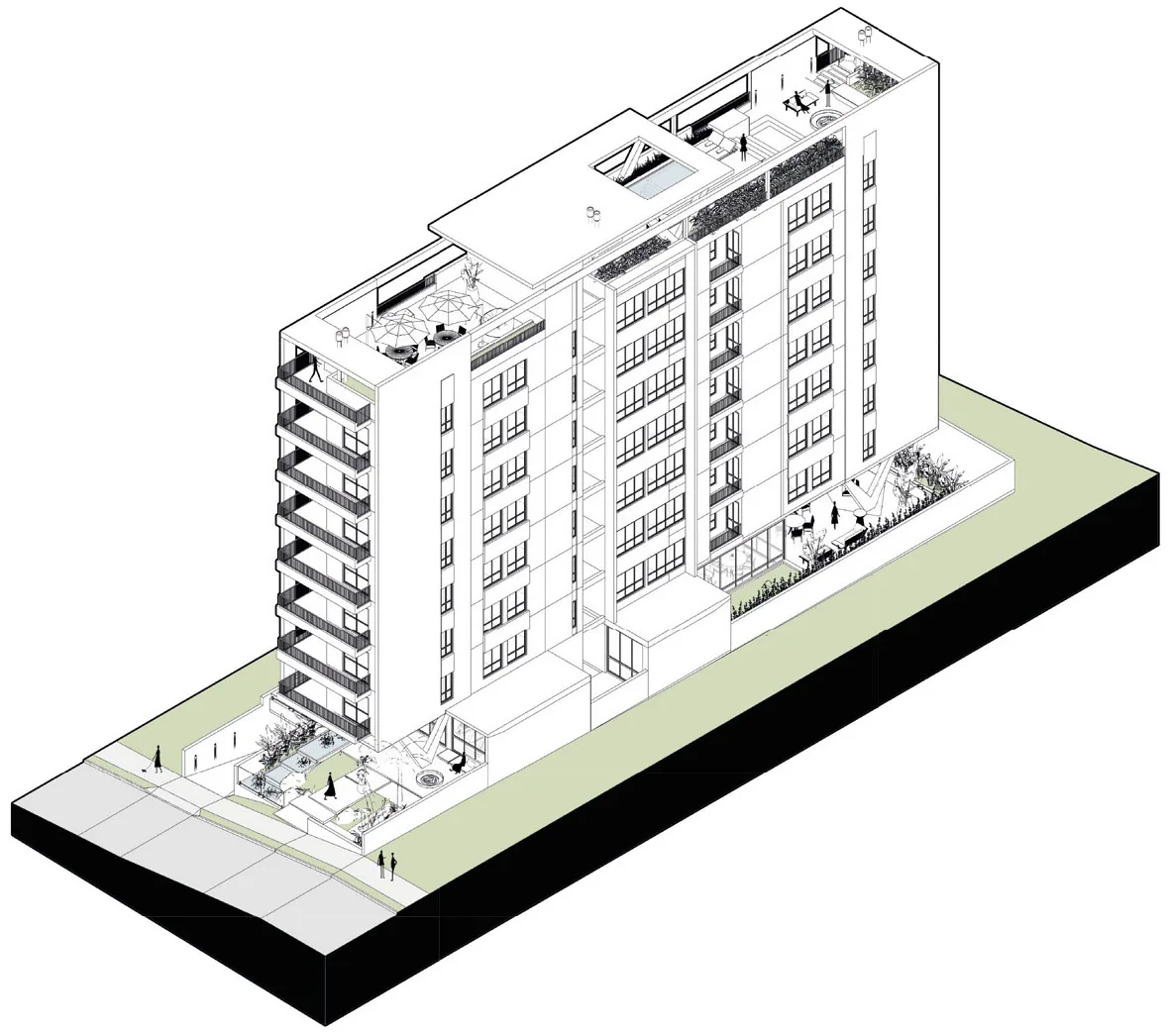 Edifício Galves — isométrica — 1 de 1