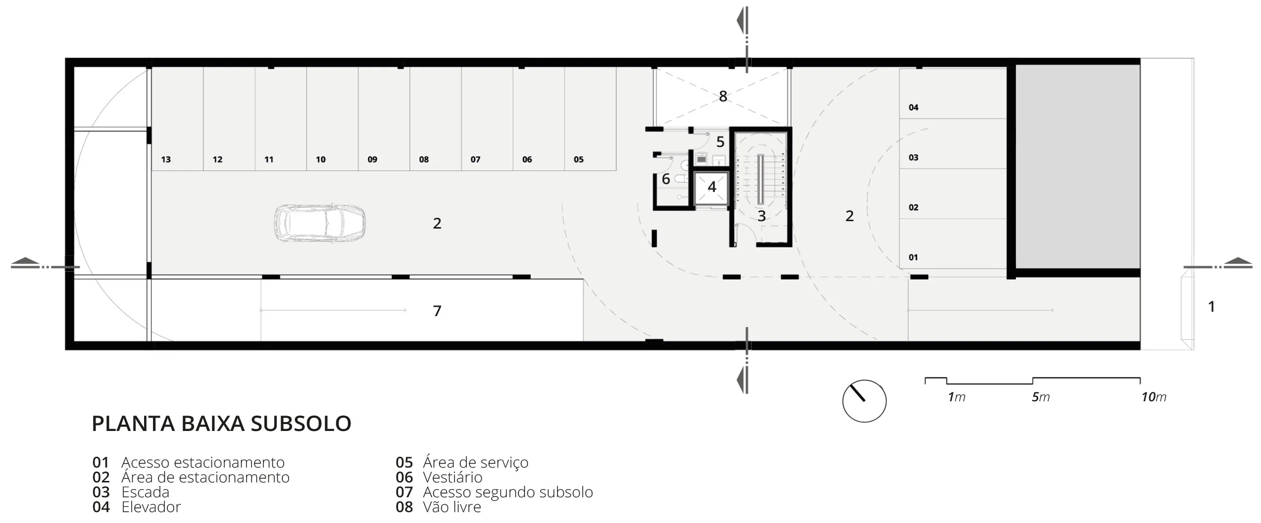 Edifício Galves — planta — 1 de 6