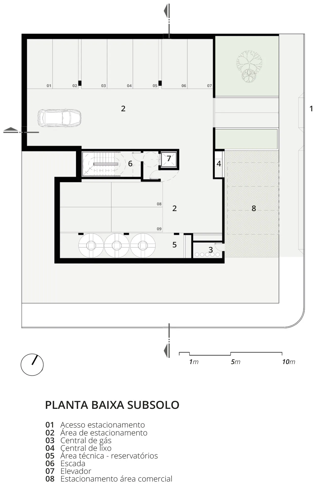 Edifício Otto Mezzo — planta — 1 de 8