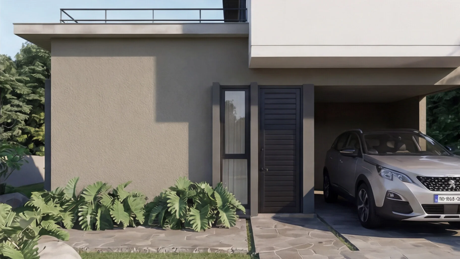 Casa Prisma — render 3
