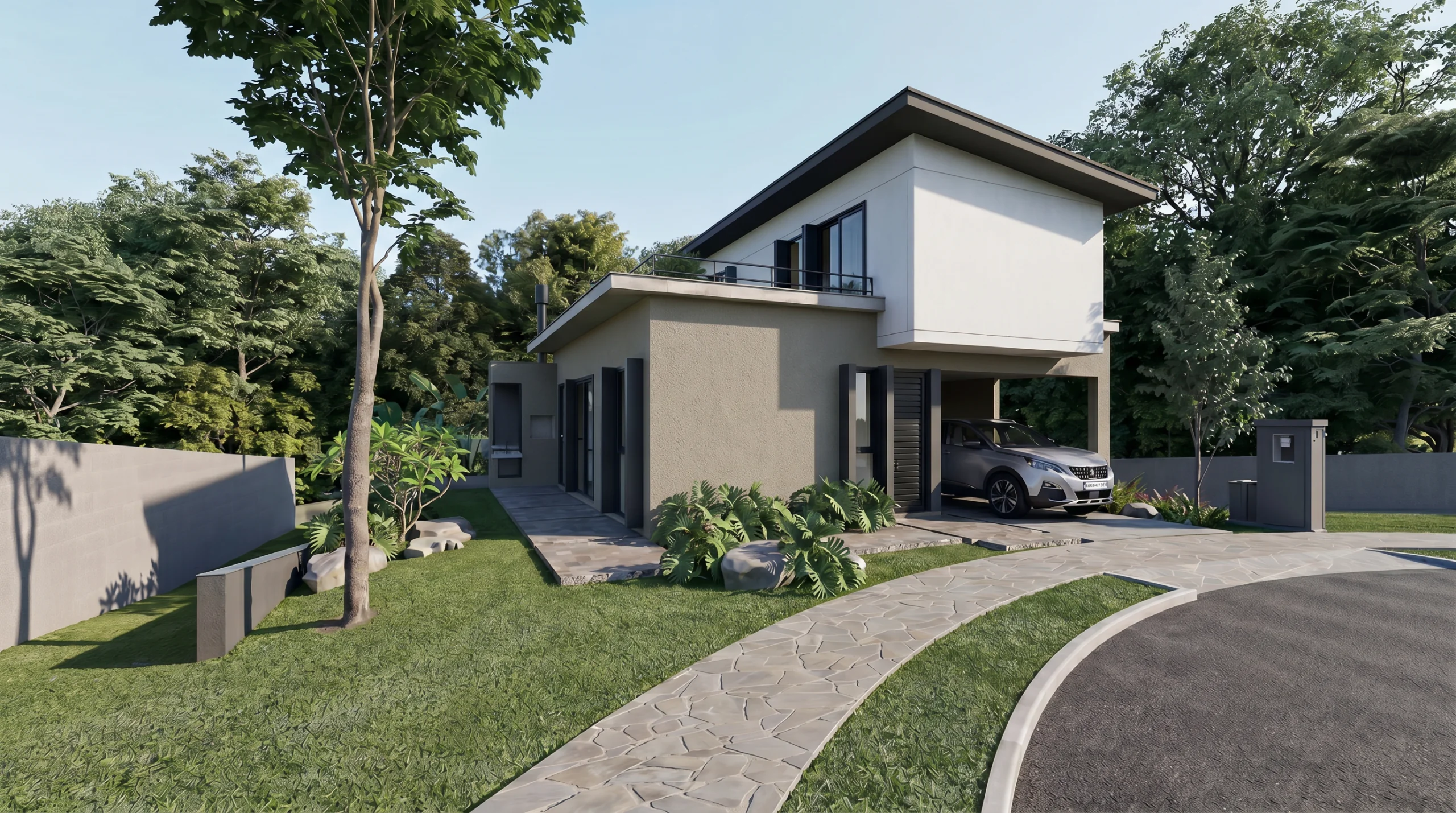 Casa Prisma — render 1