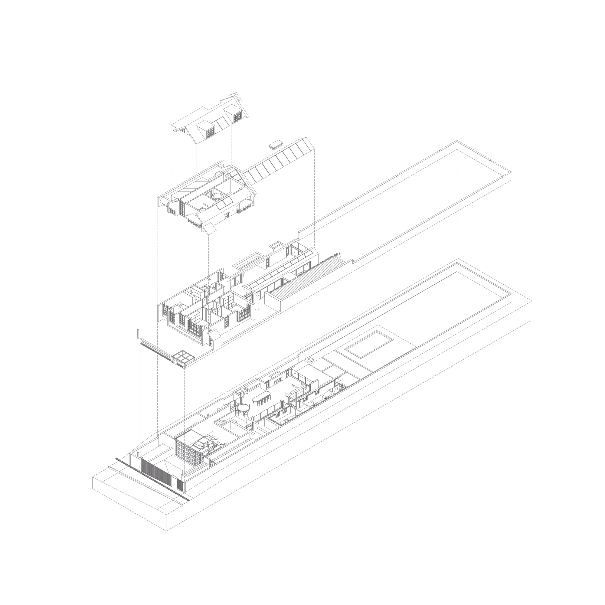 Casa Vermont — isométrica — 1 de 1