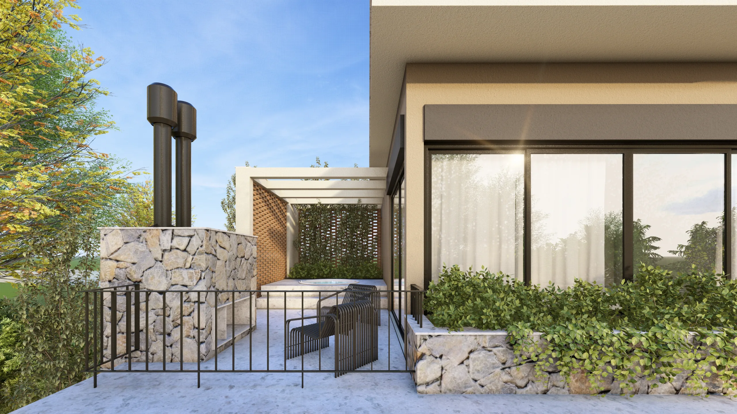 Casa Terracota — render 3