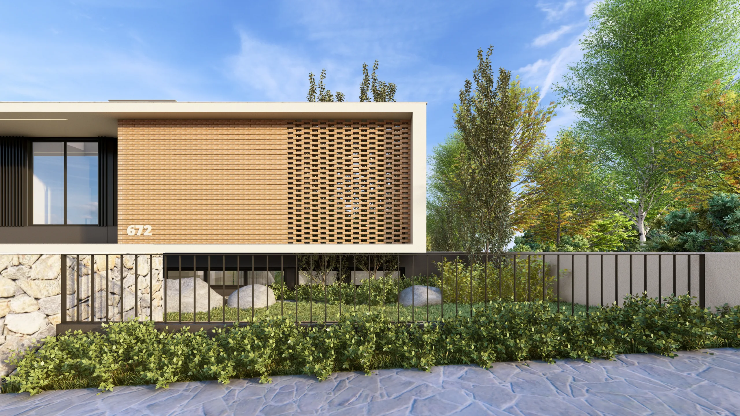Casa Terracota — render 4