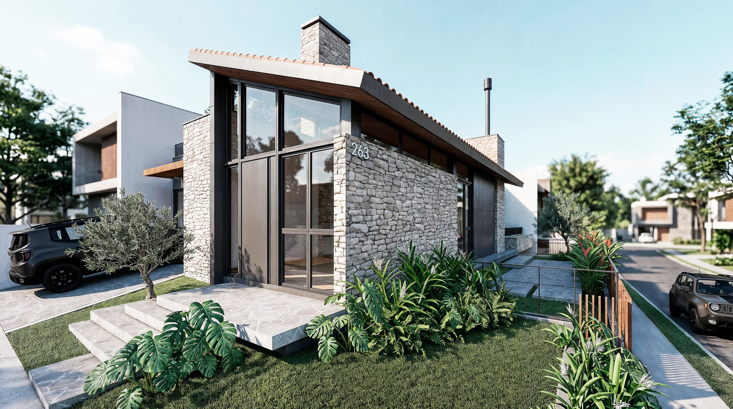 Casa Alpes — render 2