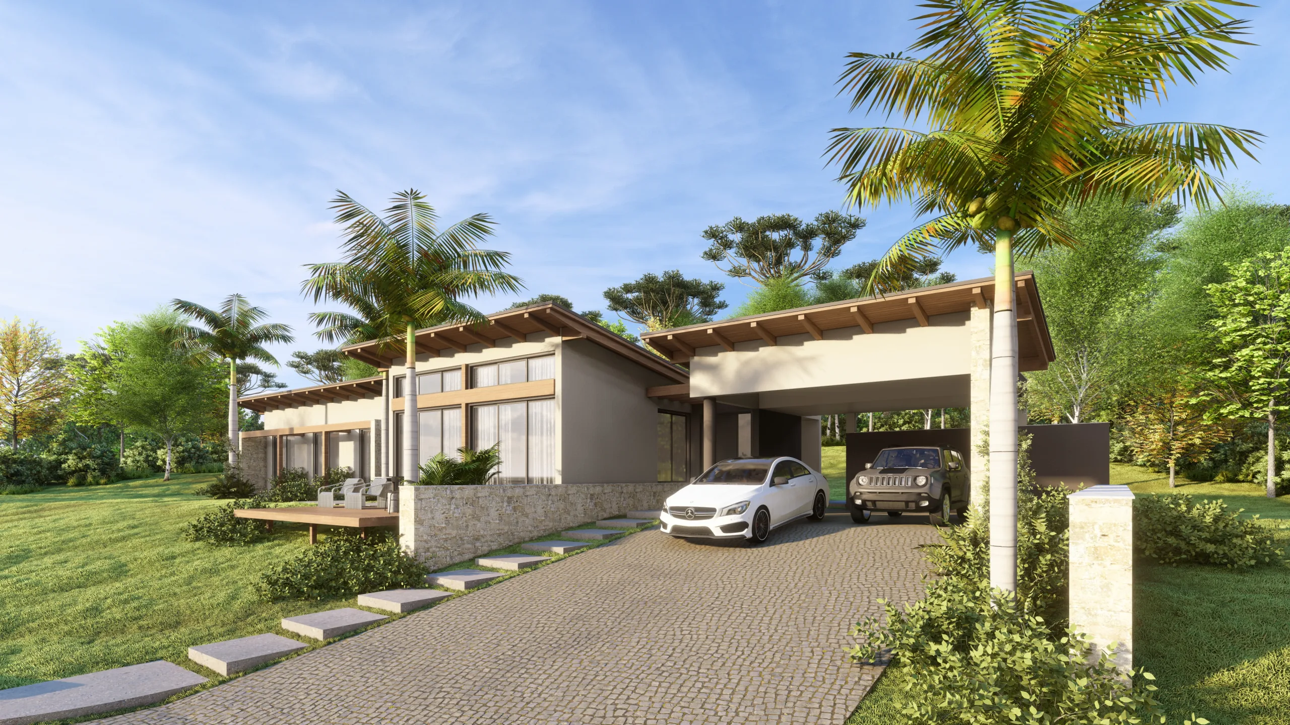 Casa Encosta — render 3