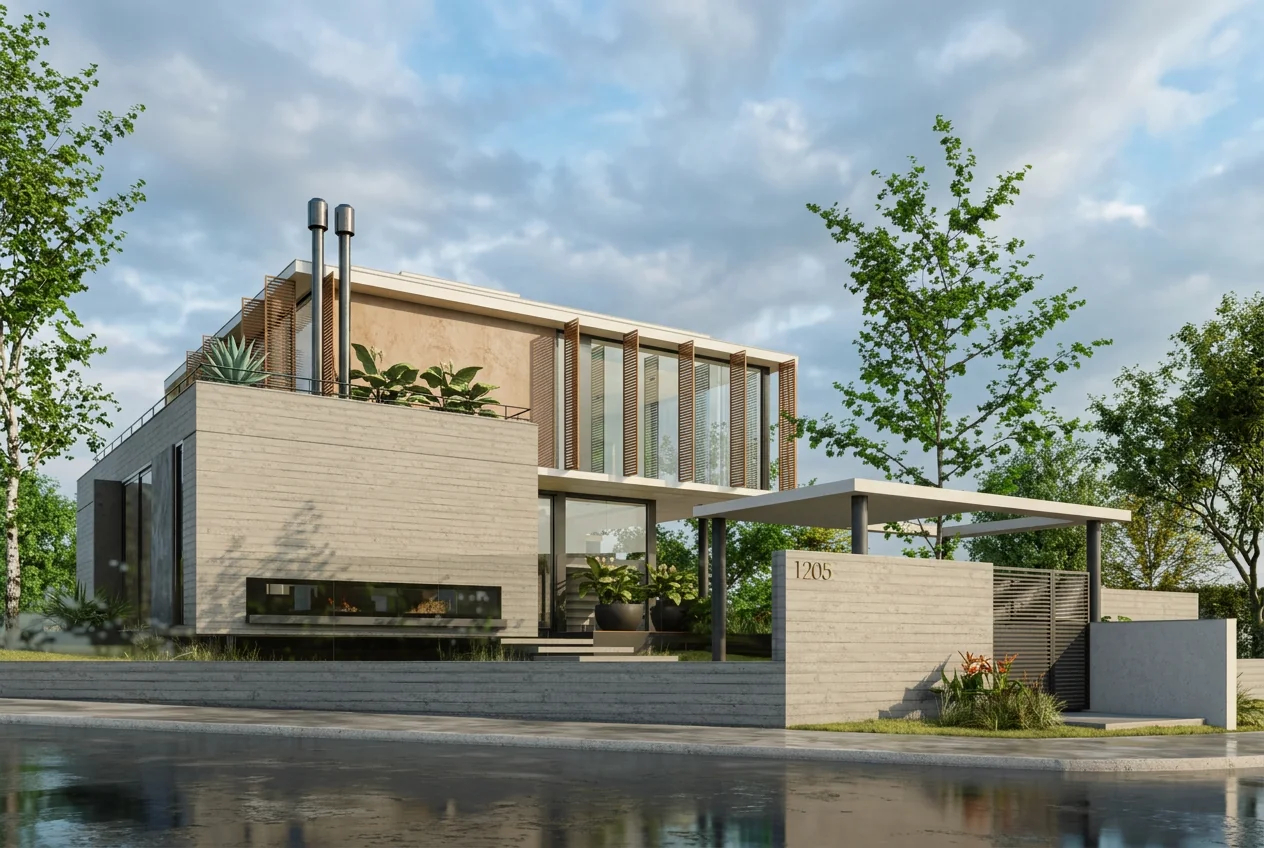Casa CNE — render 4